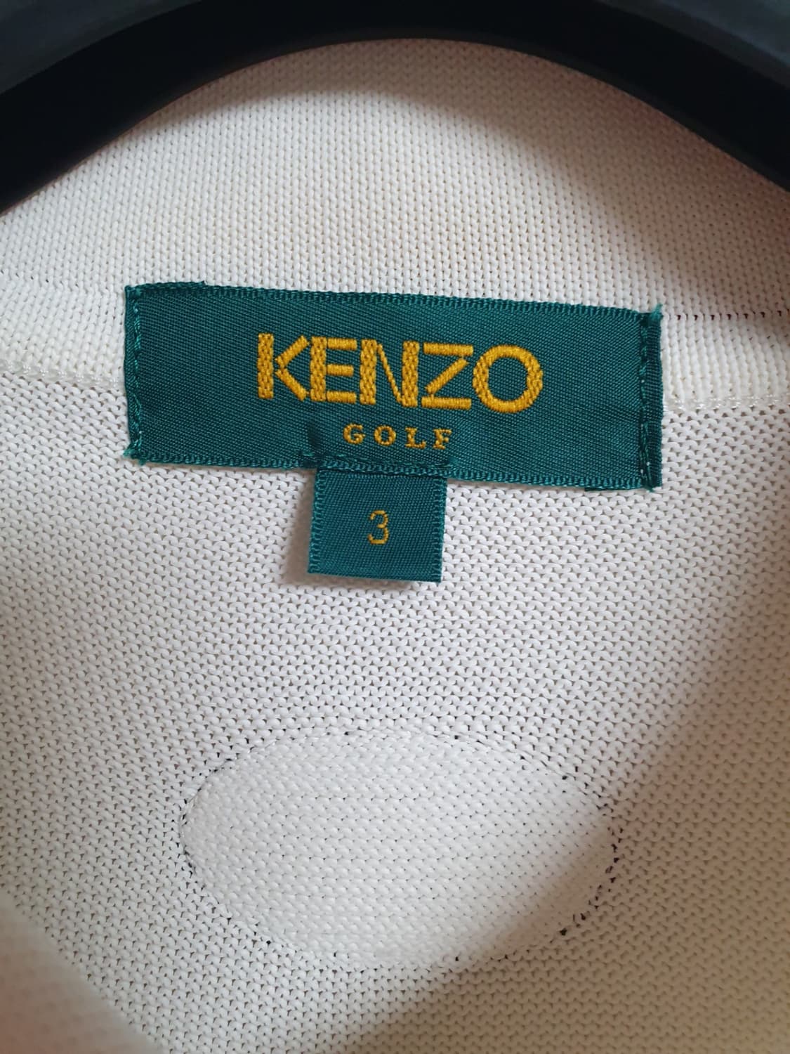 겐조 골프 니트 카라티 아이보리 100 추천 Size 3 상품이미지8