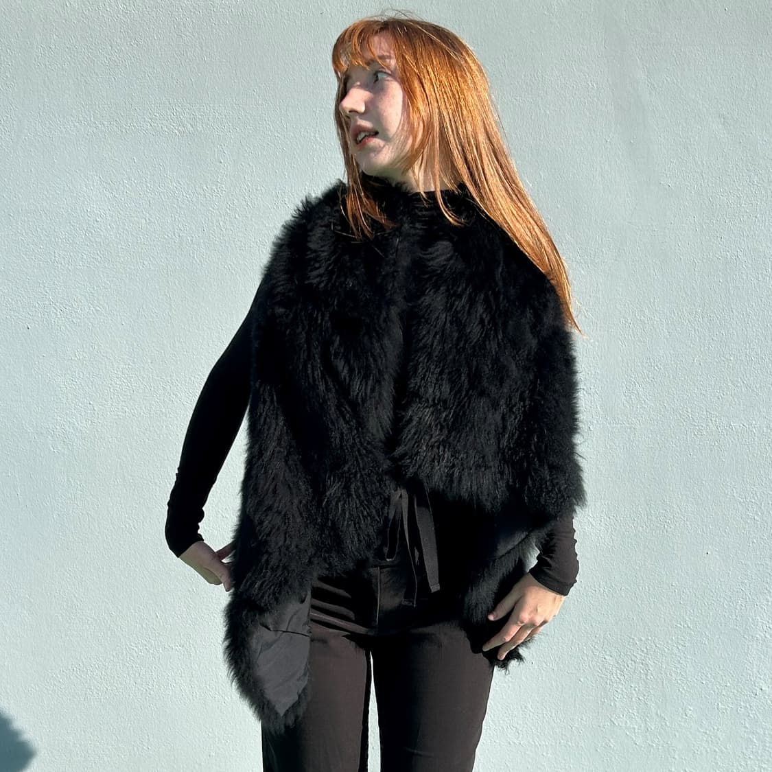 Ann Demeulemeester 05FW Fur Vest 상품이미지3