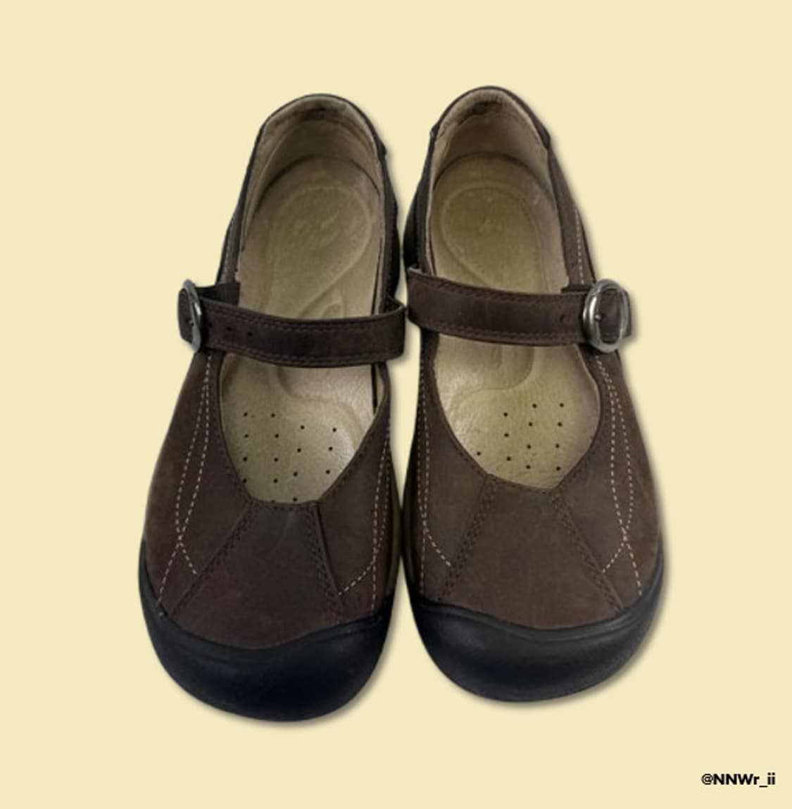 KEEN MARY KANE LEATHER BROWN 상품이미지1