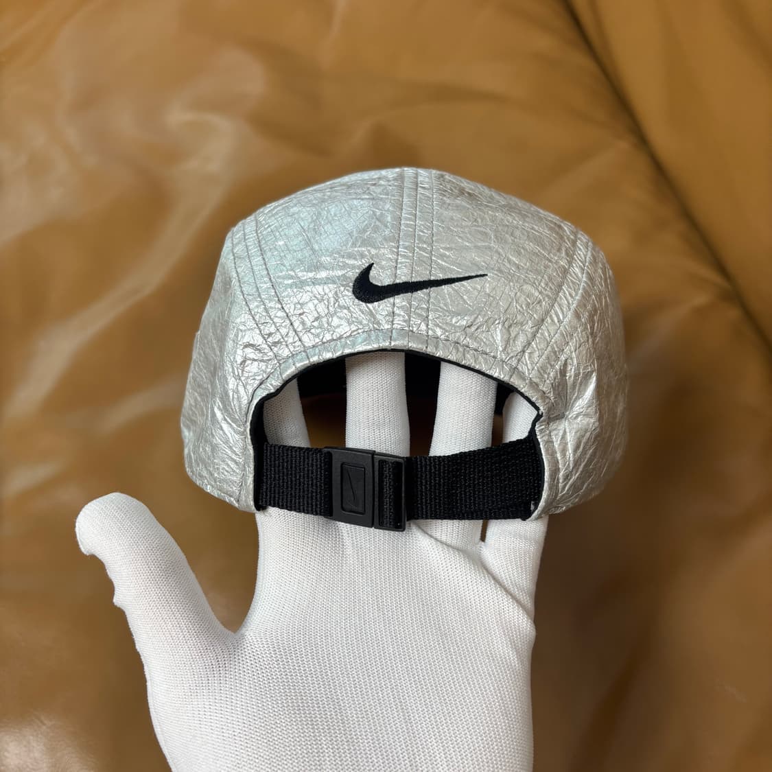 NIKE 나이키 마스랜딩 실버 AW84 헤리티지 캠프캡 모자 상품이미지7