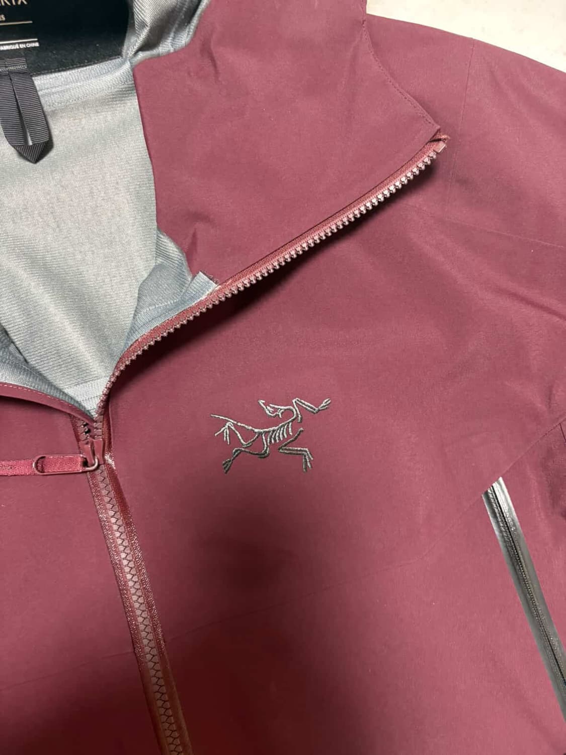 [m] 아크테릭스 고어텍스 스키복 버건디 상품이미지6