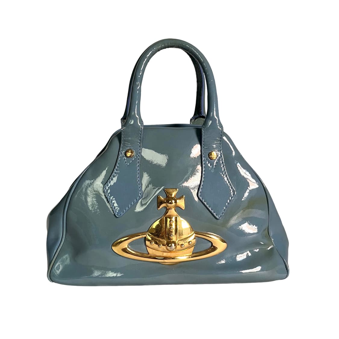 비비안웨스트우드 에나멜 ORB 백 상품이미지1