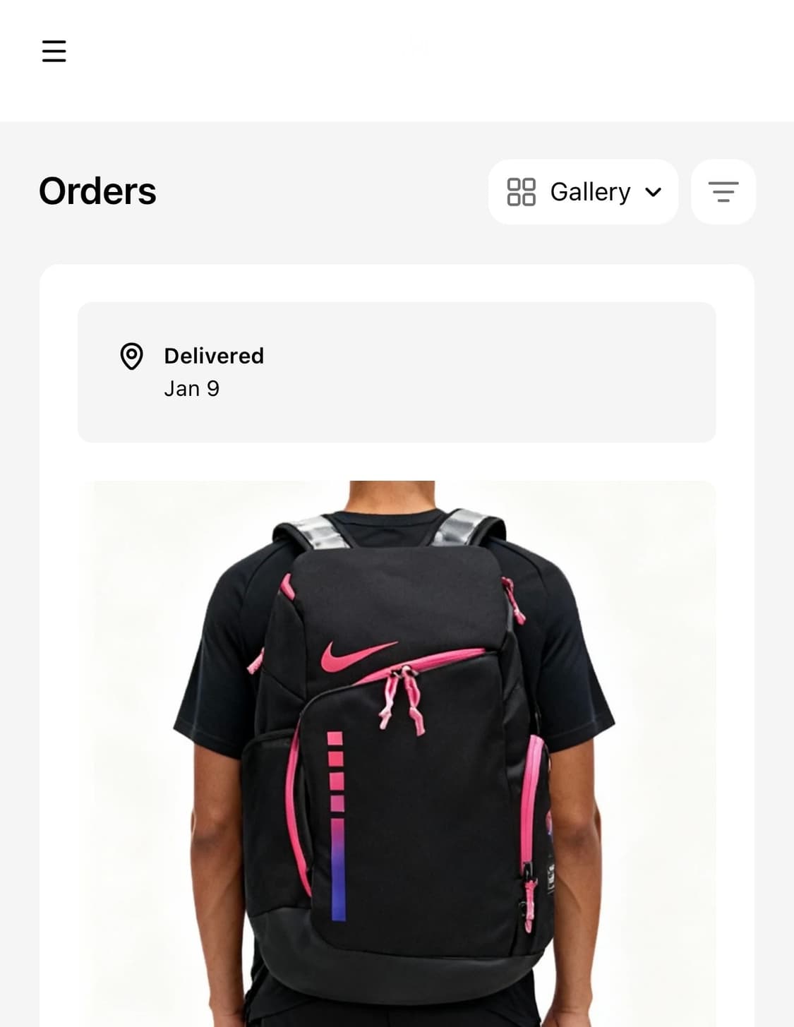 나이키 엘리트 블랙핑크 백팩 상품이미지8