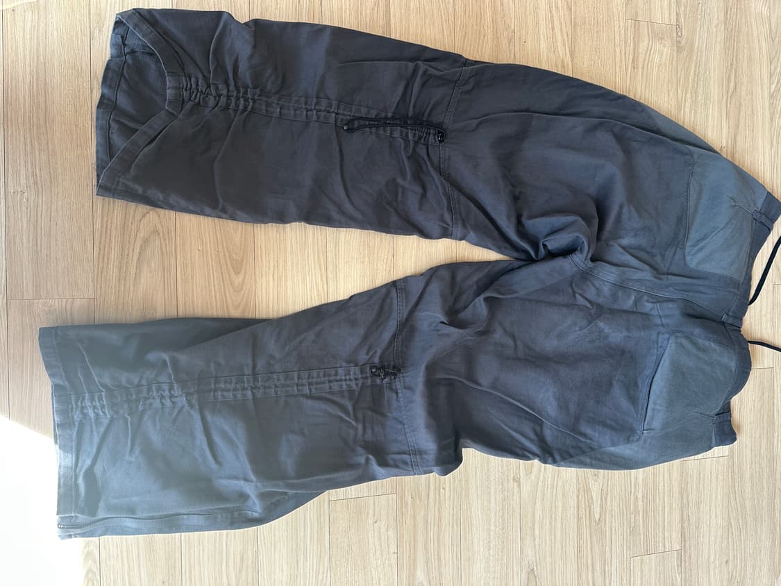 [3] 해칭룸 셔링 팬츠 네이비 상품이미지4