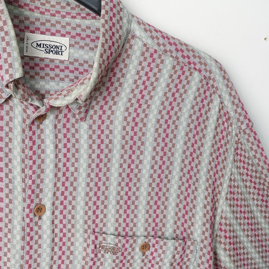 105/미쏘니스포츠 패턴 셔츠 상품이미지4