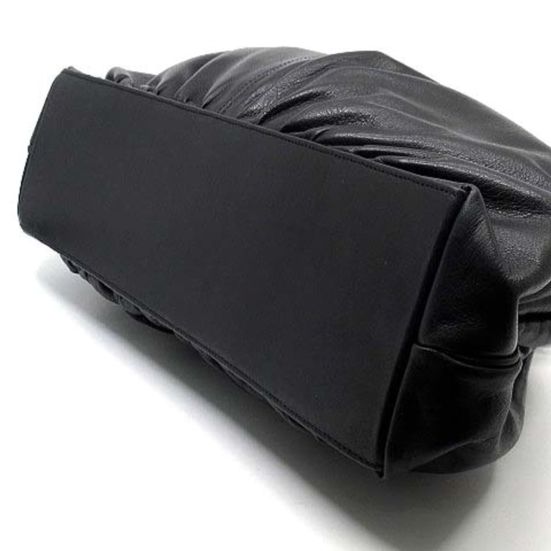 유르겐 렐 가마구치 고트스킨 숄더백 꼼데 요지 스타일 상품이미지4