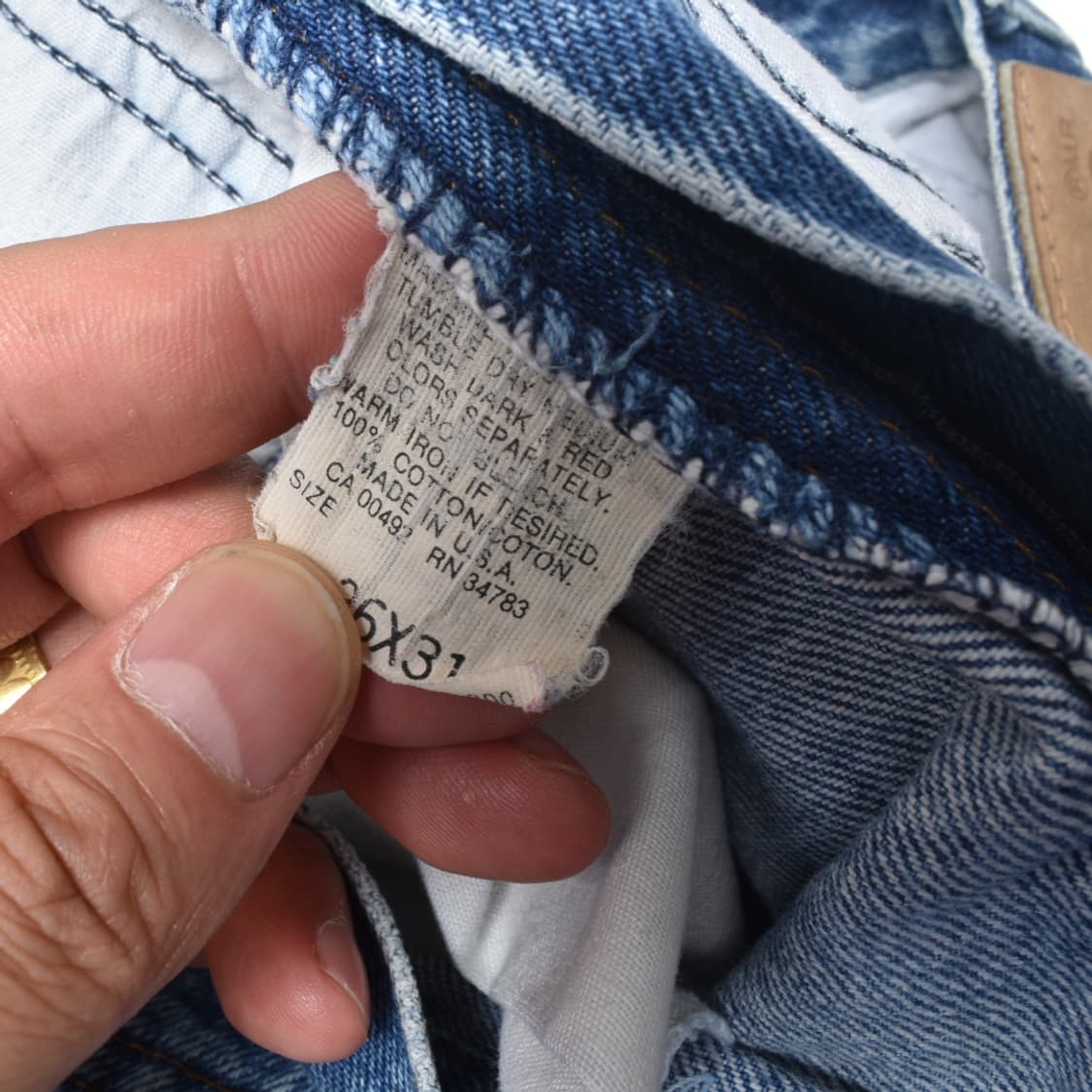 LEE 리 청바지 데님팬츠 MADE IN USA 31N0350 상품이미지7