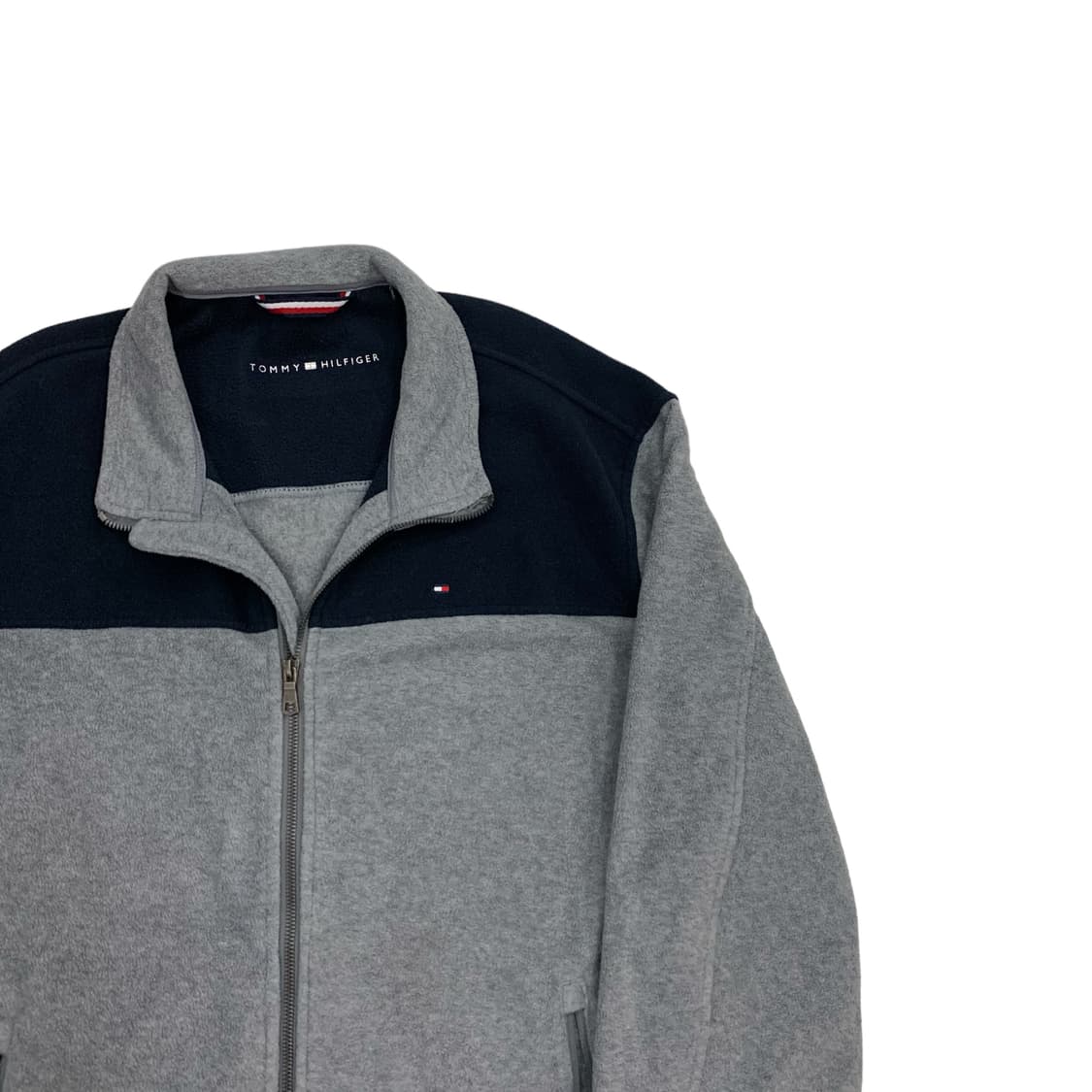 타미힐피거 그레이 후리스집업 상품이미지2