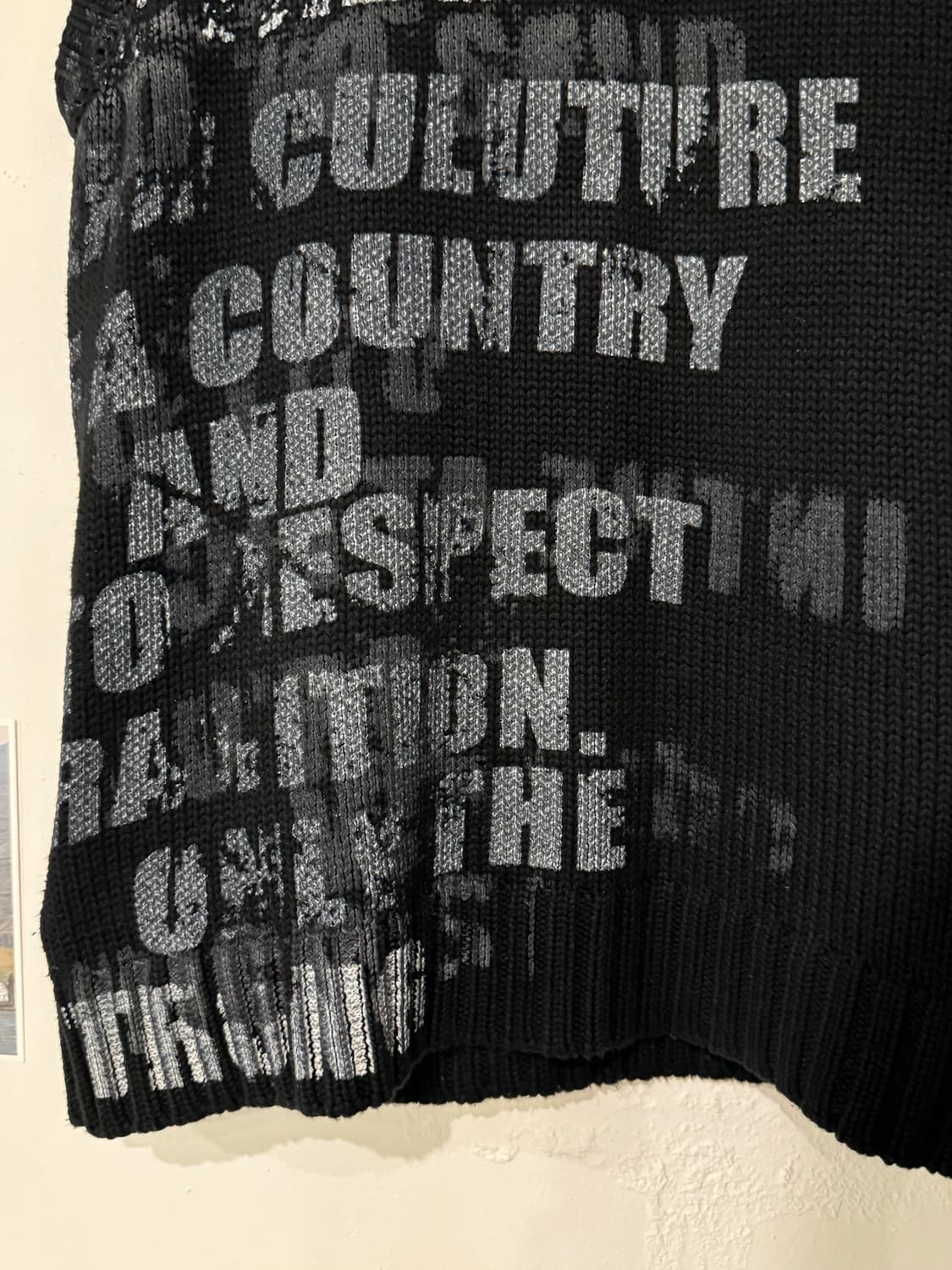 In the attic 니트 조끼 상품이미지4