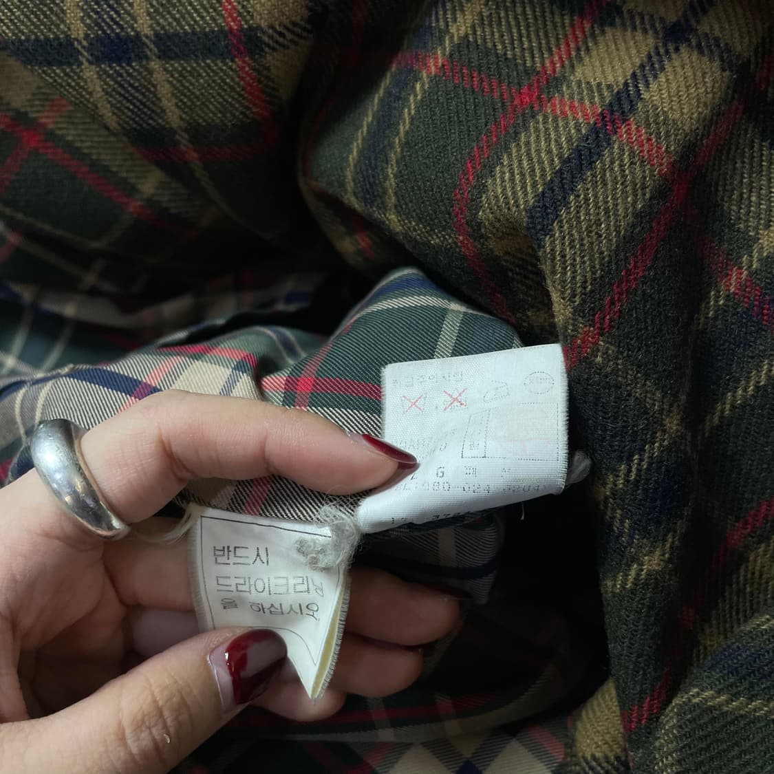  닥스 베이지 롱코트 상품이미지7