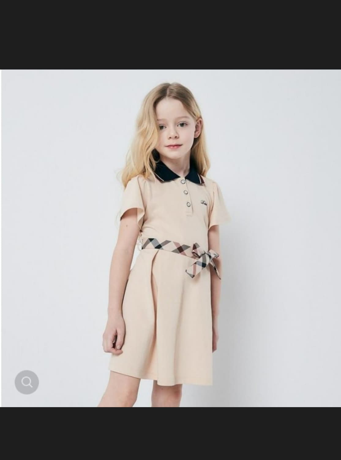 닥스키즈 아이코닉 카라 원피스 상품이미지1