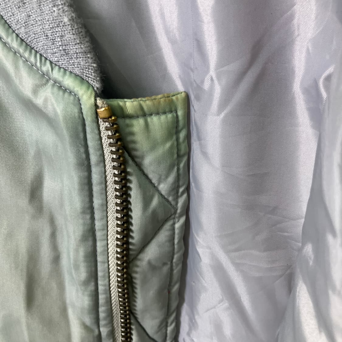 USAF 미공군 ma-1 플라이트 조끼 베스트  상품이미지8