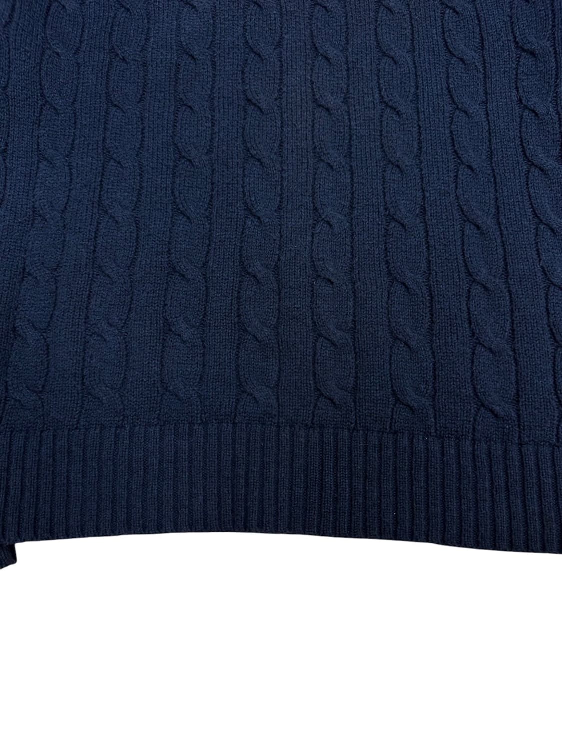 폴로 꽈배기니트 네이비 (L~XL) 상품이미지5