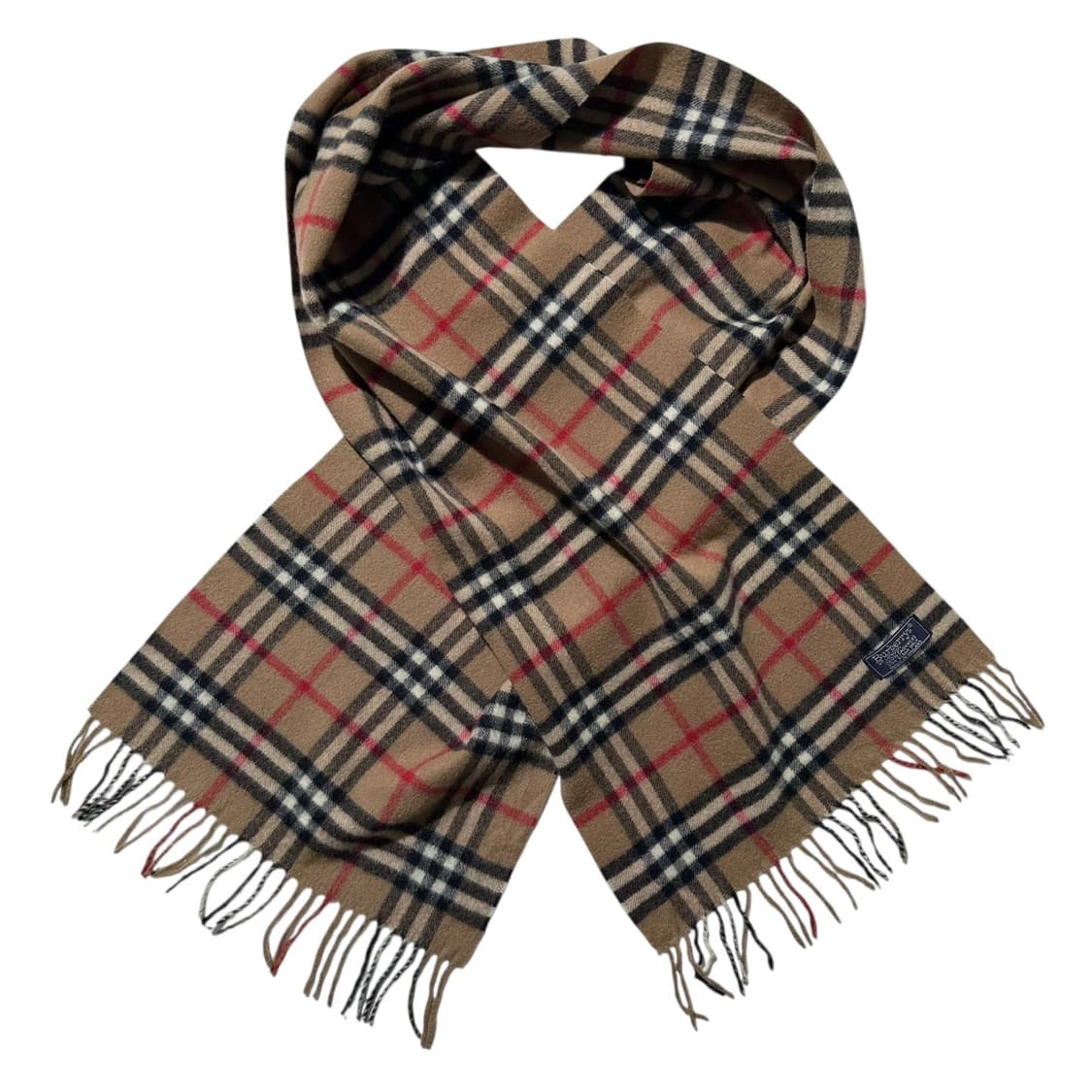 버버리 캐시미어 100% 노바체크 머플러 목도리 상품이미지2