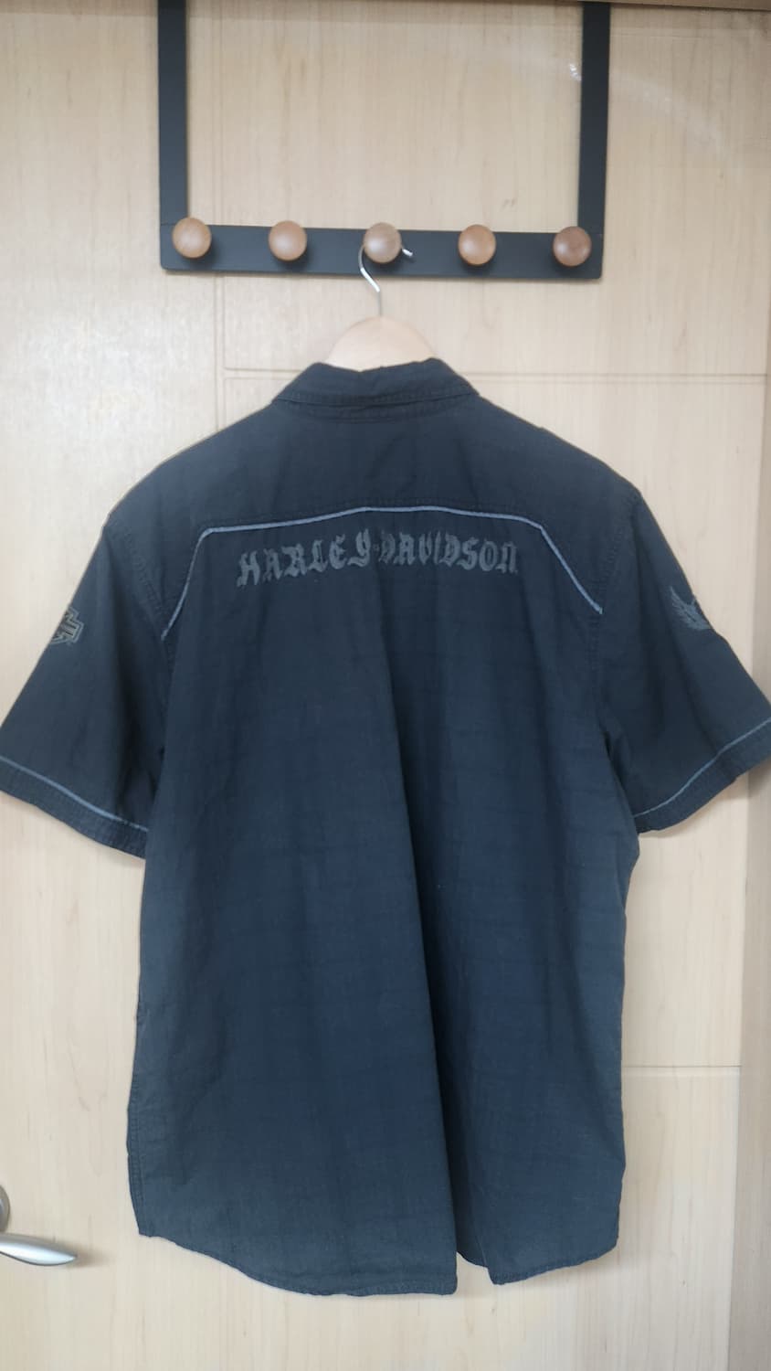 할리데이비슨 반팔 블랙 셔츠 XL 상품이미지2