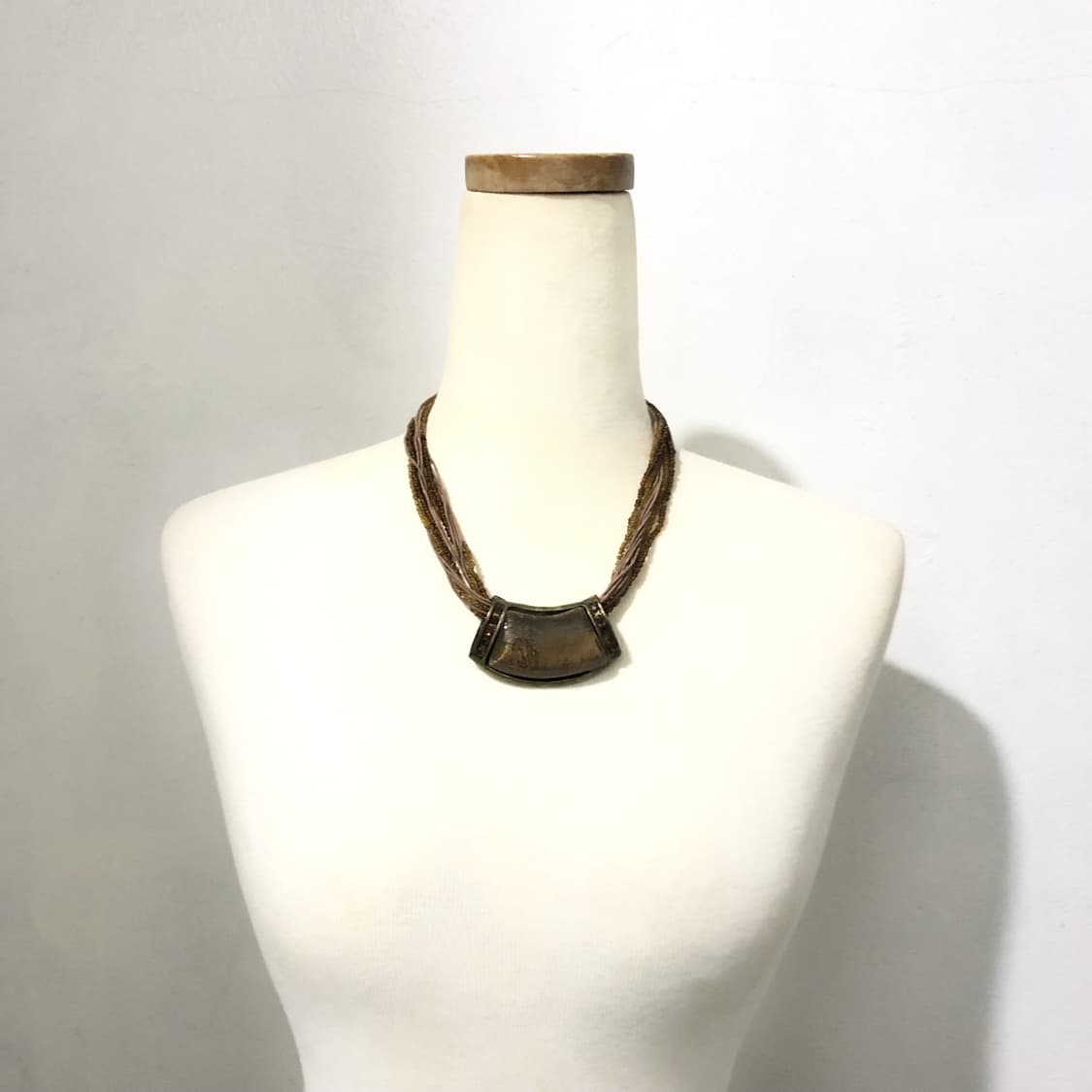 빈티지 브라운 오리엔탈 목걸이 히피 페어리 긱시크 y2k 상품이미지2