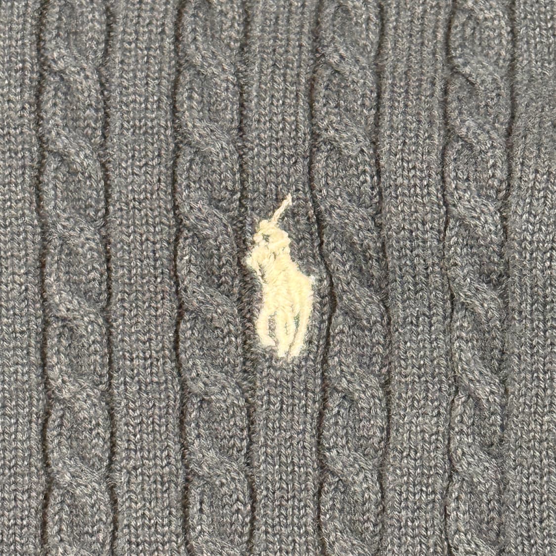 XS) 폴로 랄프로렌 코튼 케이블 꽈배기 가디건 네이비 보이즈 상품이미지4