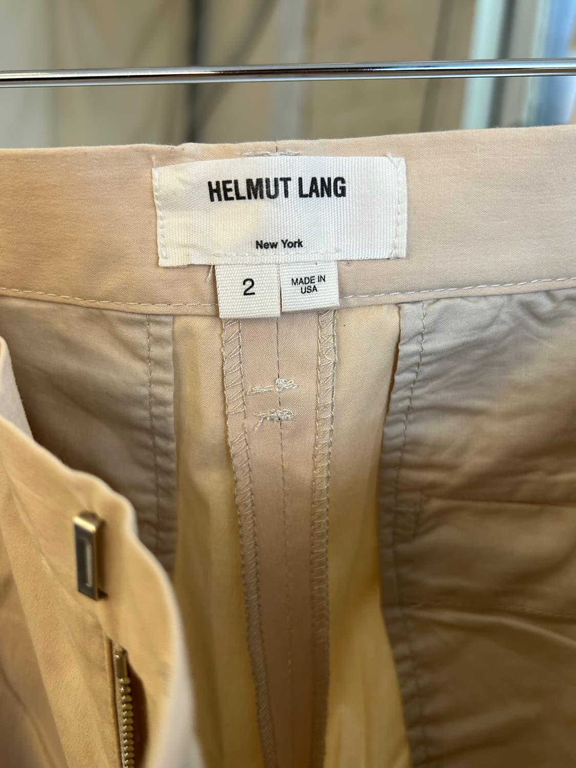 HELMUT LANG 디테일 5부 팬츠 상품이미지2