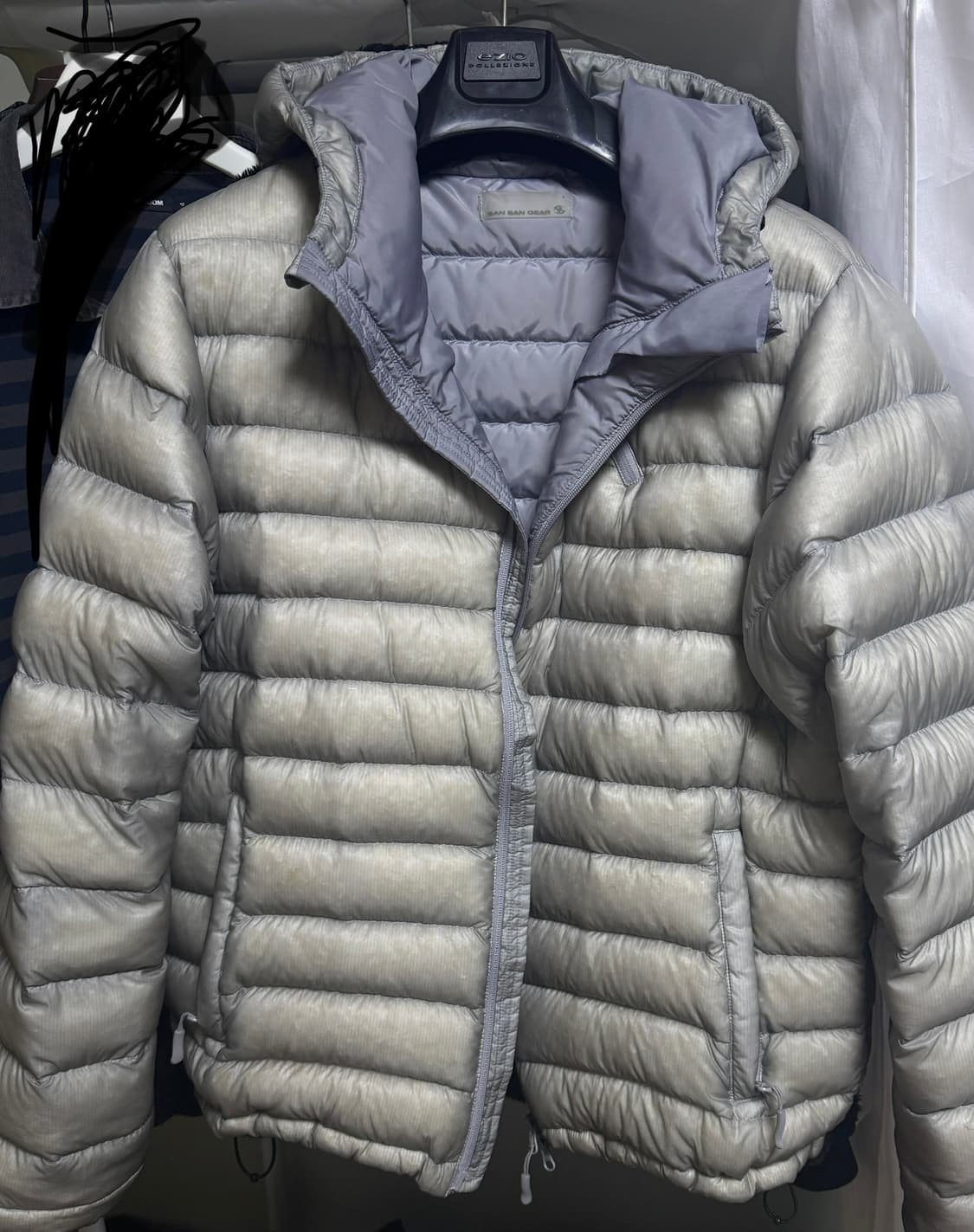 산산기어 경량패딩 상품이미지1