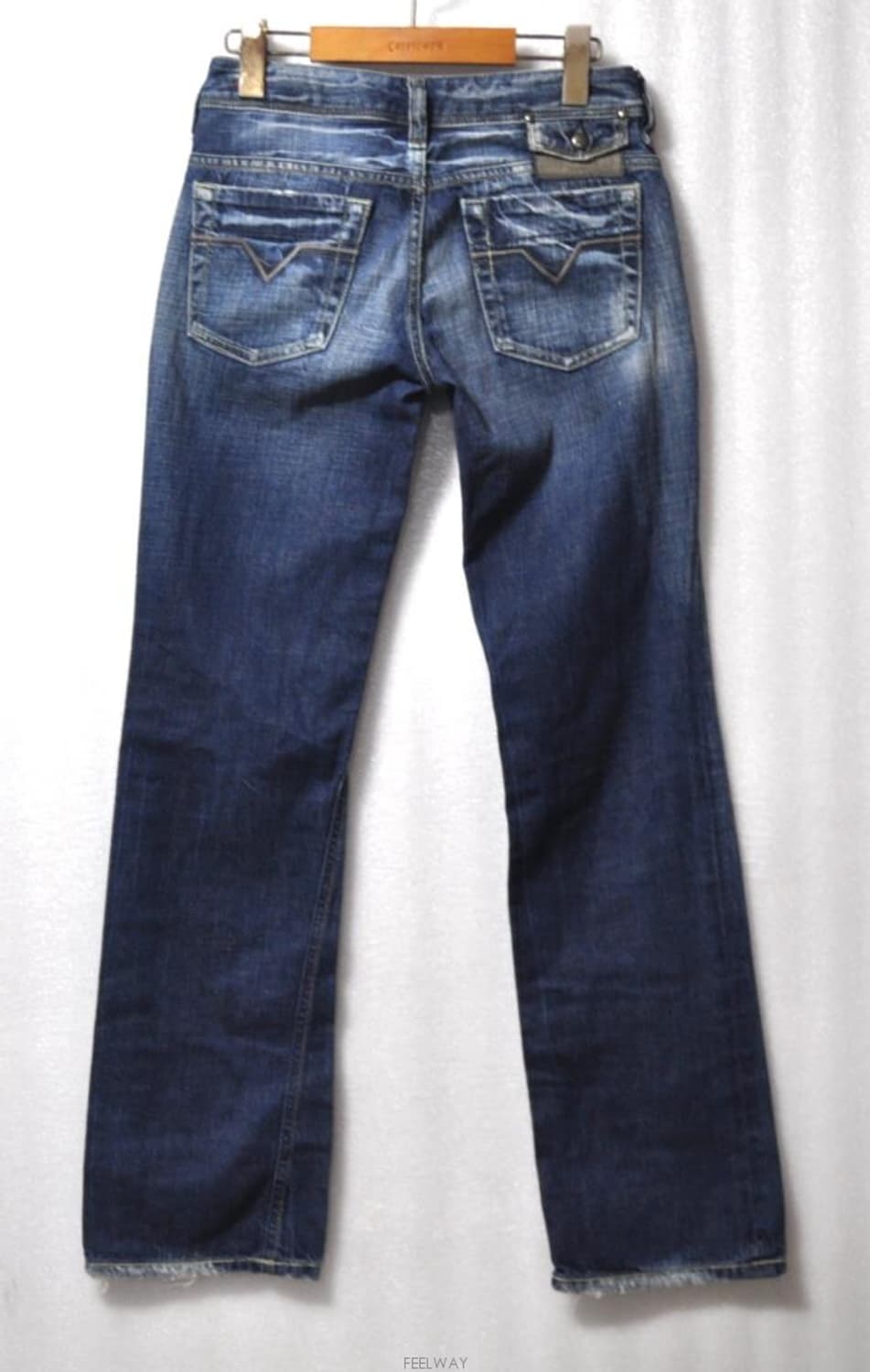 디젤(BEBEL)/여성일자스트레이트청바지(허리25) 상품이미지2