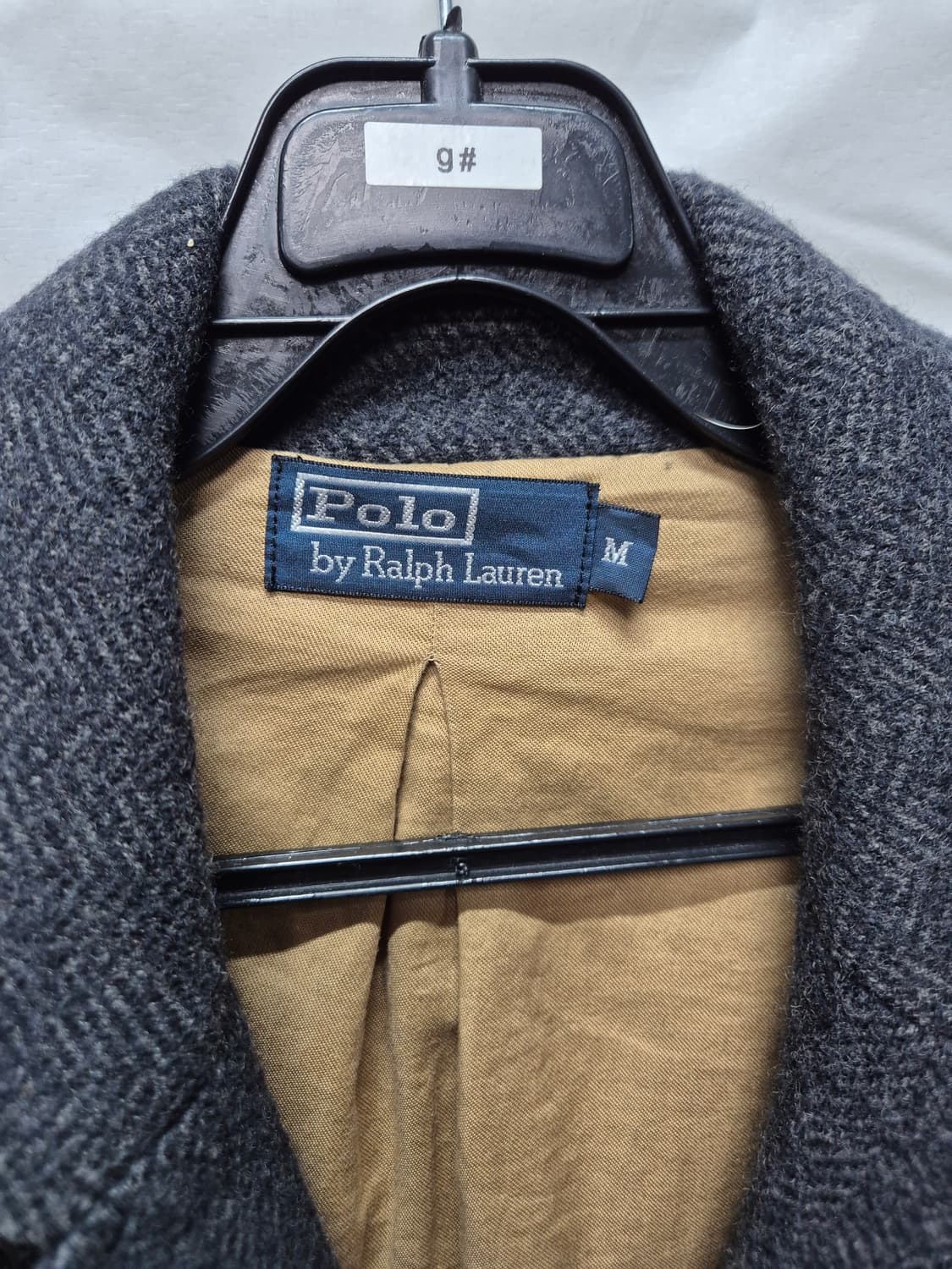 폴로 트위드 울자켓 상품이미지2