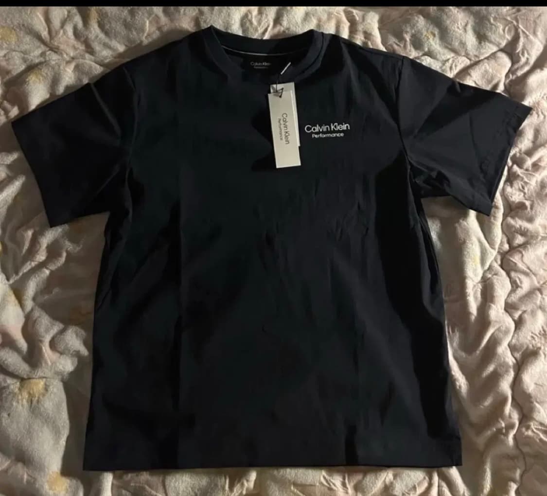 [새상품 정품] 캘빈클라인 우븐피스테 반팔티 상품이미지2