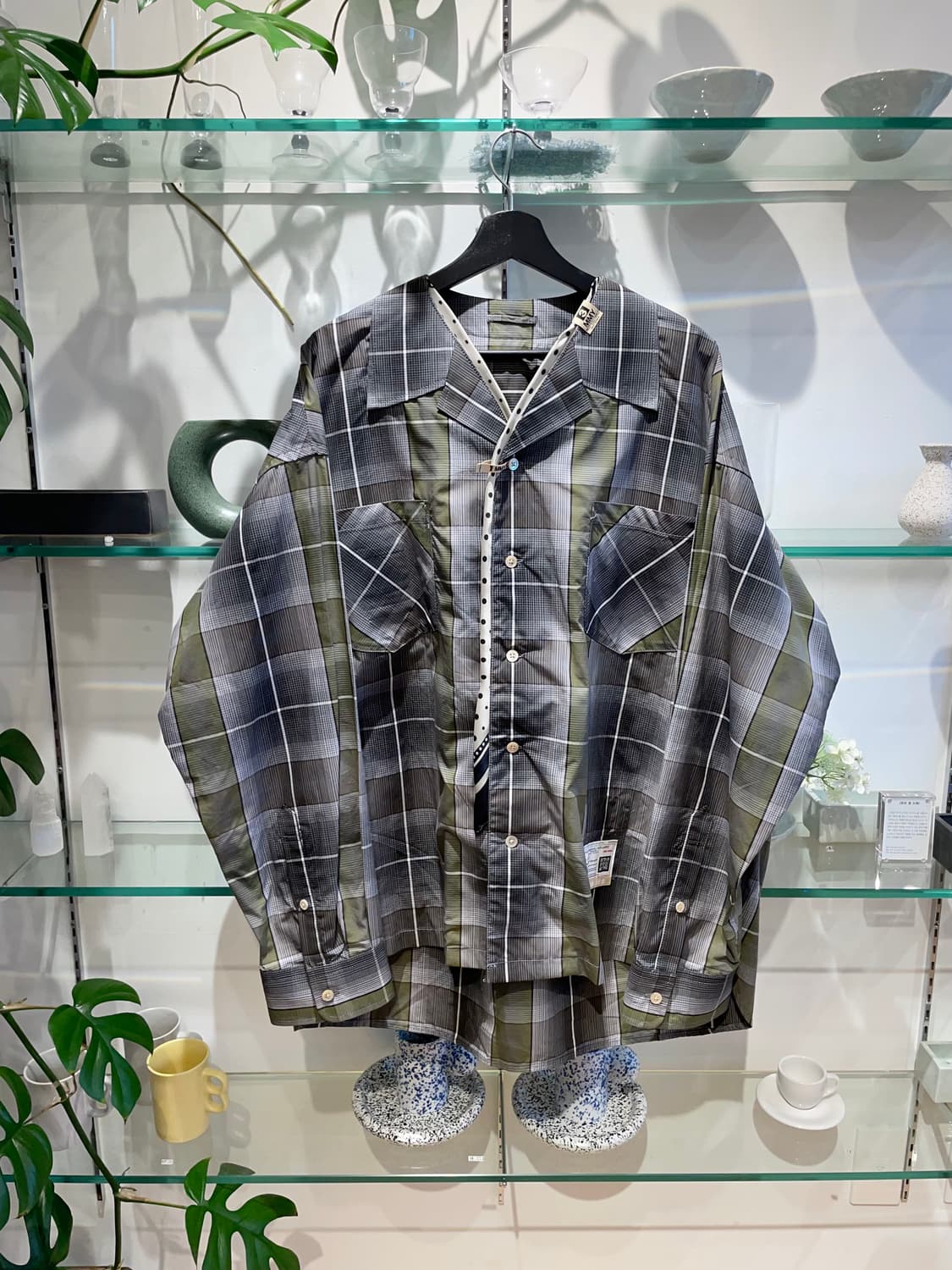 미하라야스히로 scarf shirt 상품이미지1