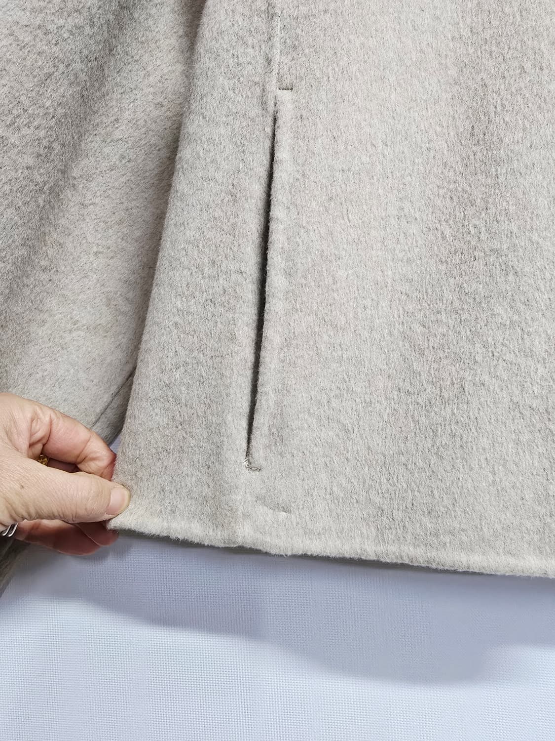 더엣지 여성 울 혼방 자켓 상품이미지3