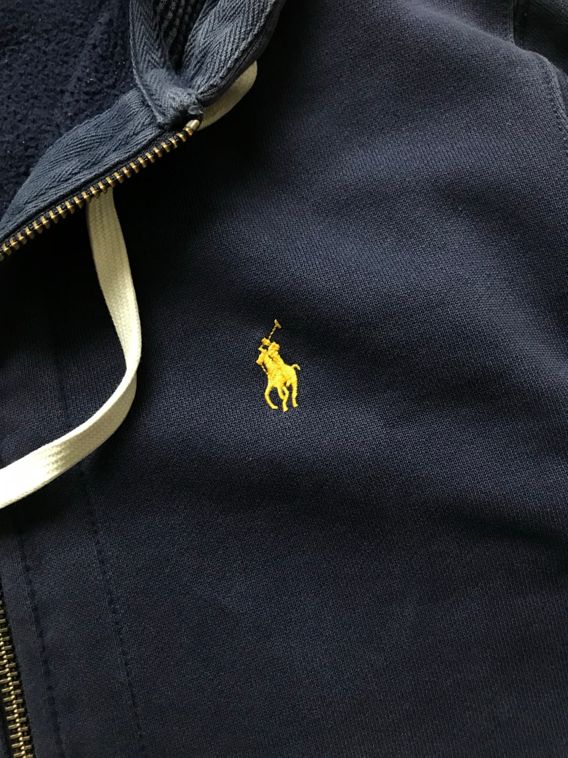 폴로 랄프로렌 포니로고 써멀 헤비 후드집업 네이비 상품이미지8