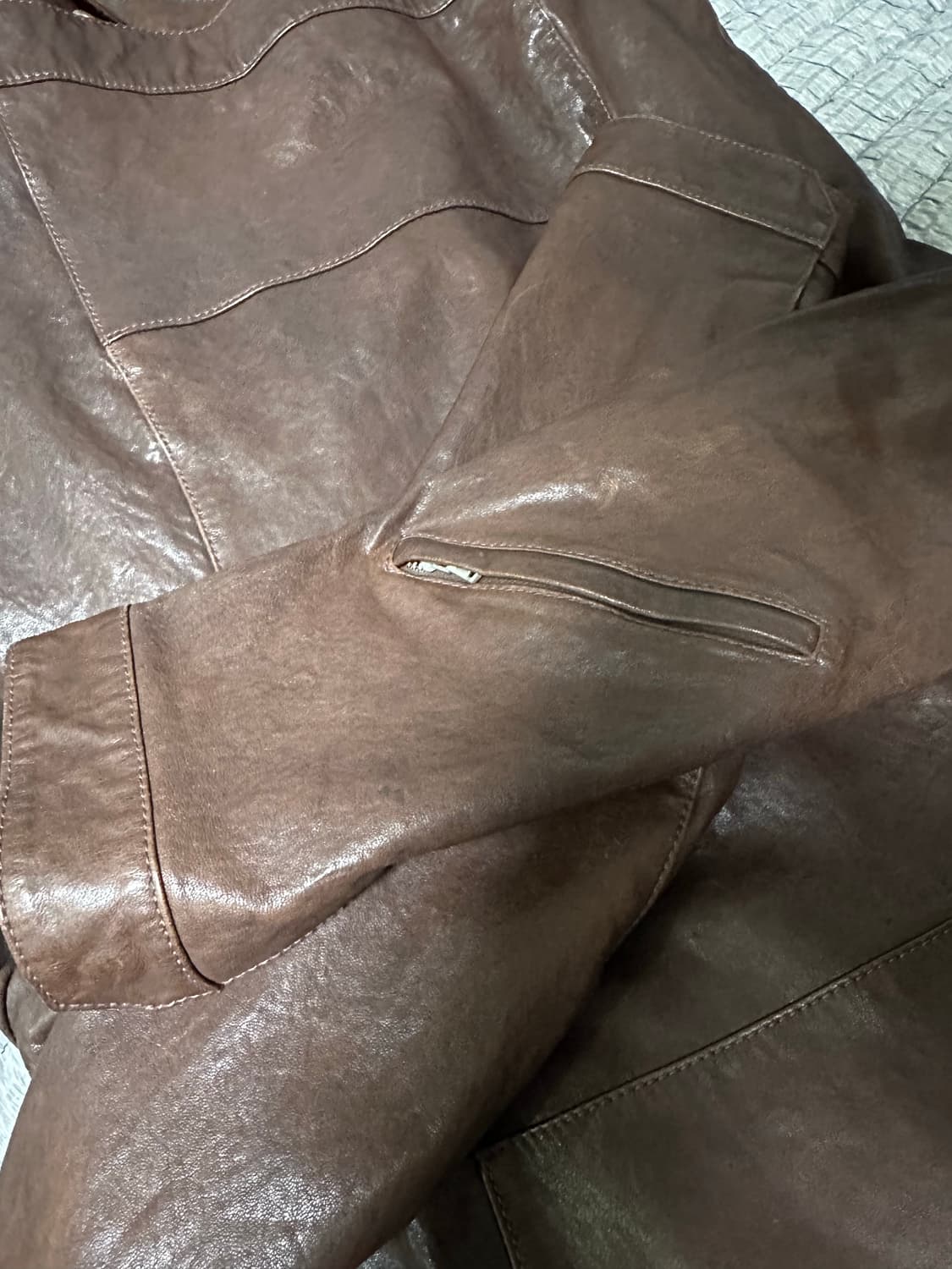 DERG 이태리 천연 양가죽 자켓 상품이미지5