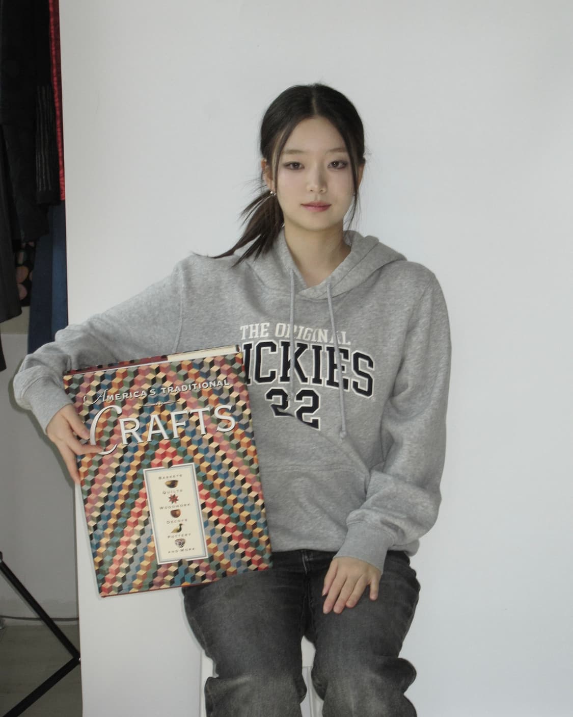 디키즈 그레이 후드티 상품이미지3