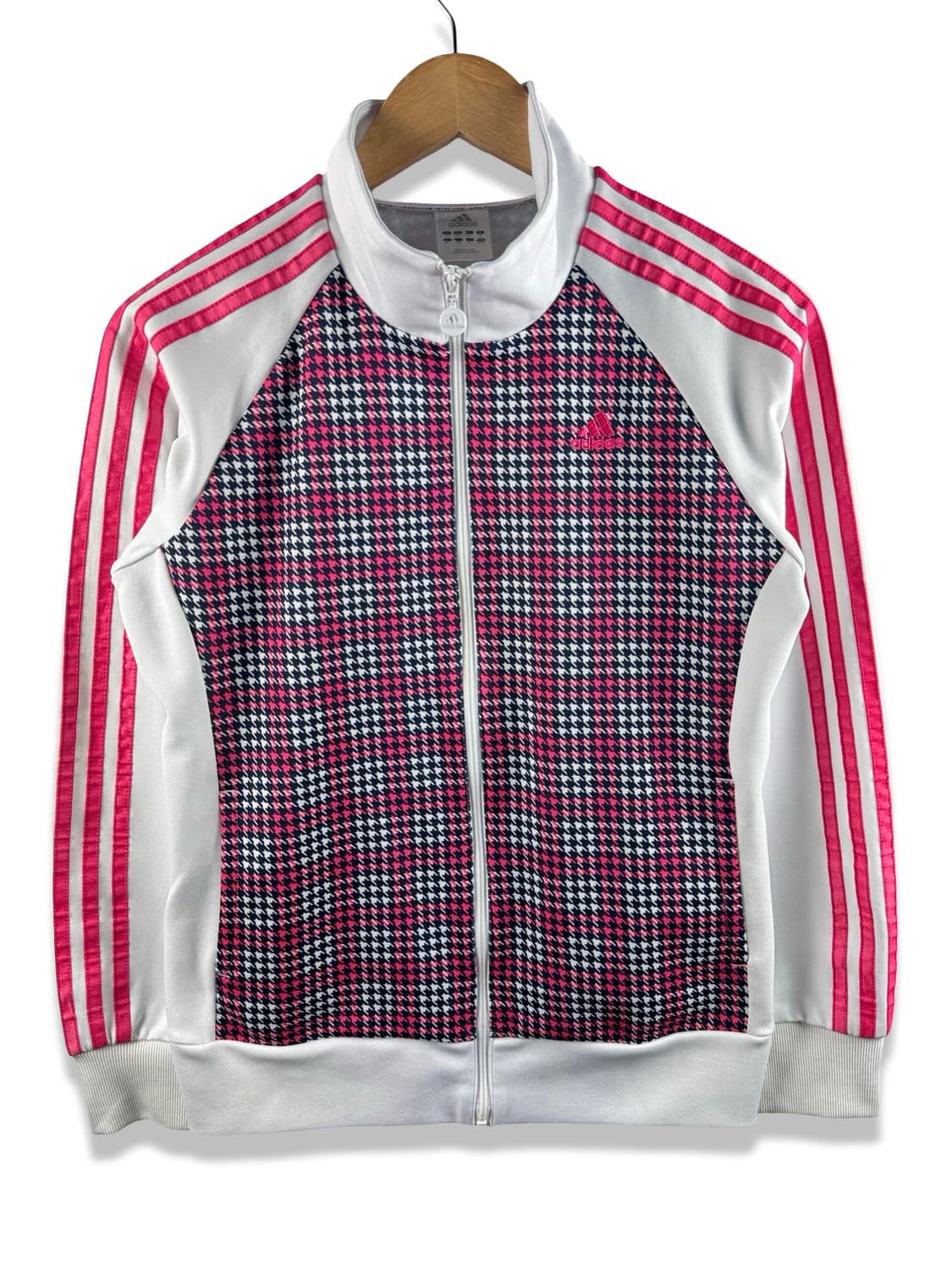 아디다스 핑크 체크 나그랑 트랙탑져지2434 상품이미지1