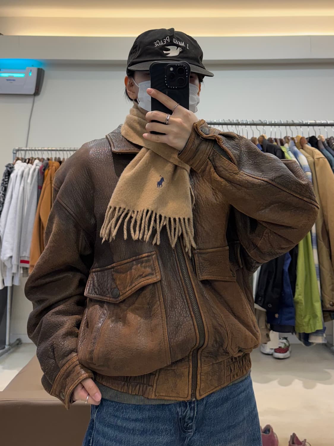 폴로 랄프로렌 울 머플러 상품이미지3