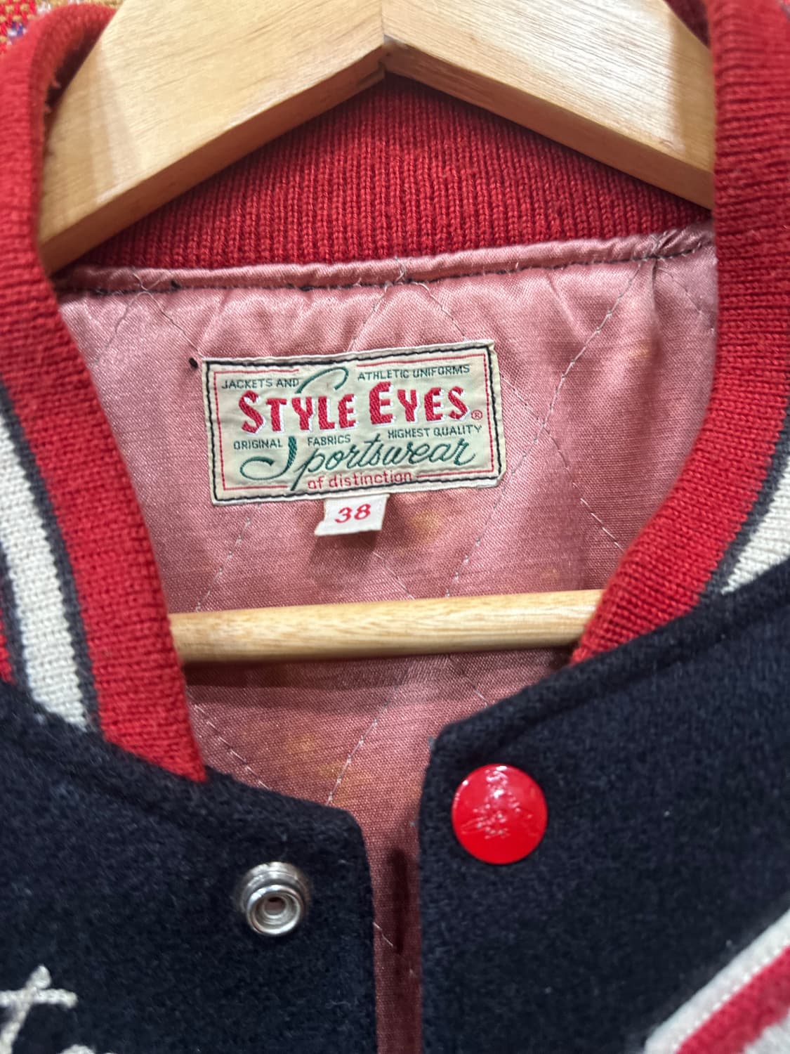 스타일아이즈 울레더 바시티 38 상품이미지3