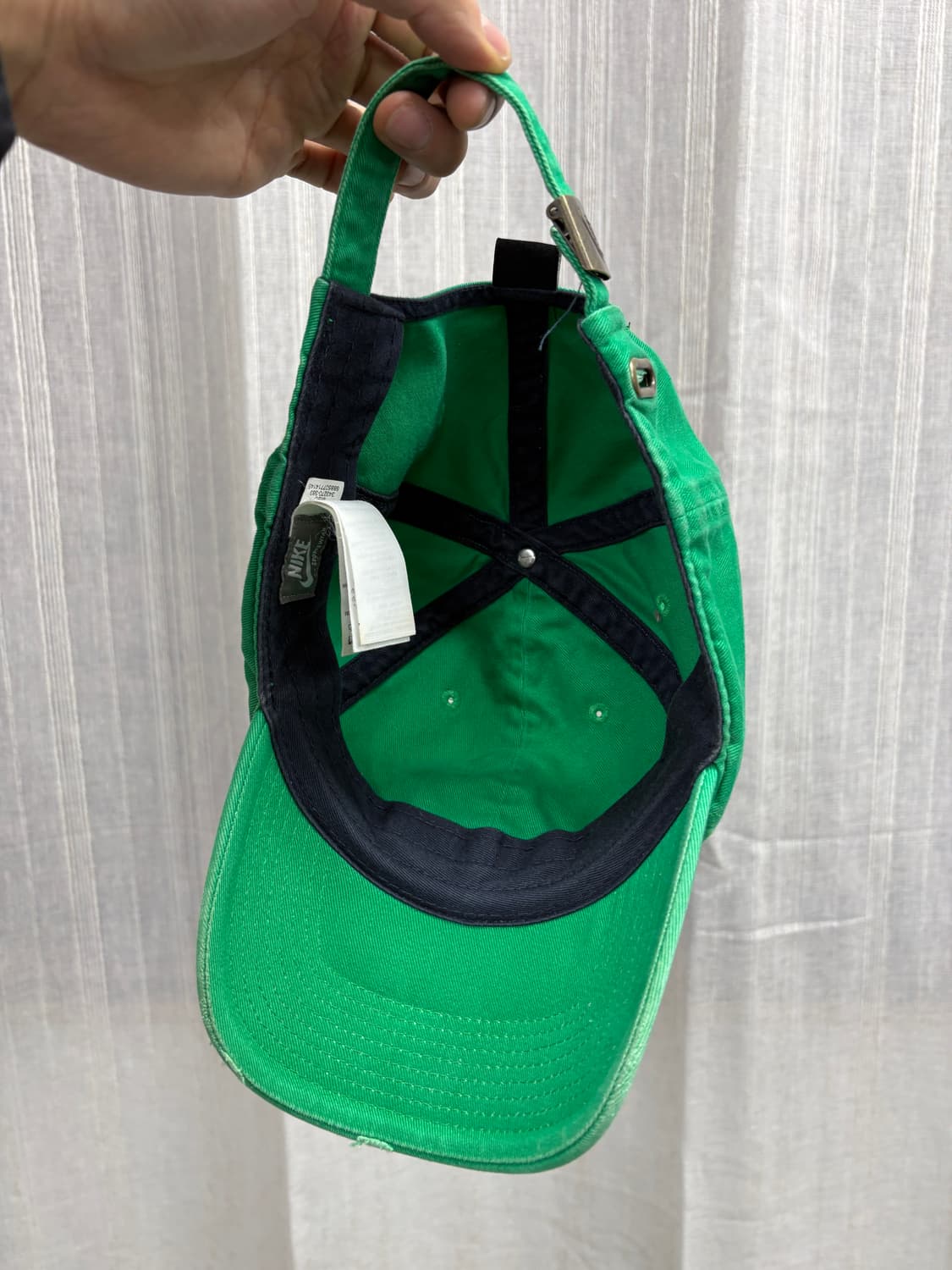 00s 나이키 빈티지 스포츠웨어 딥그린 볼캡 모자 NIKE 상품이미지3
