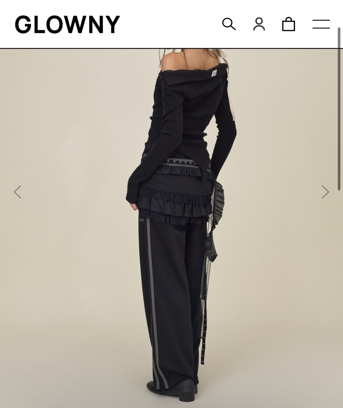 글로니 Isa 아이사 니트탑 <새상품> 상품이미지2