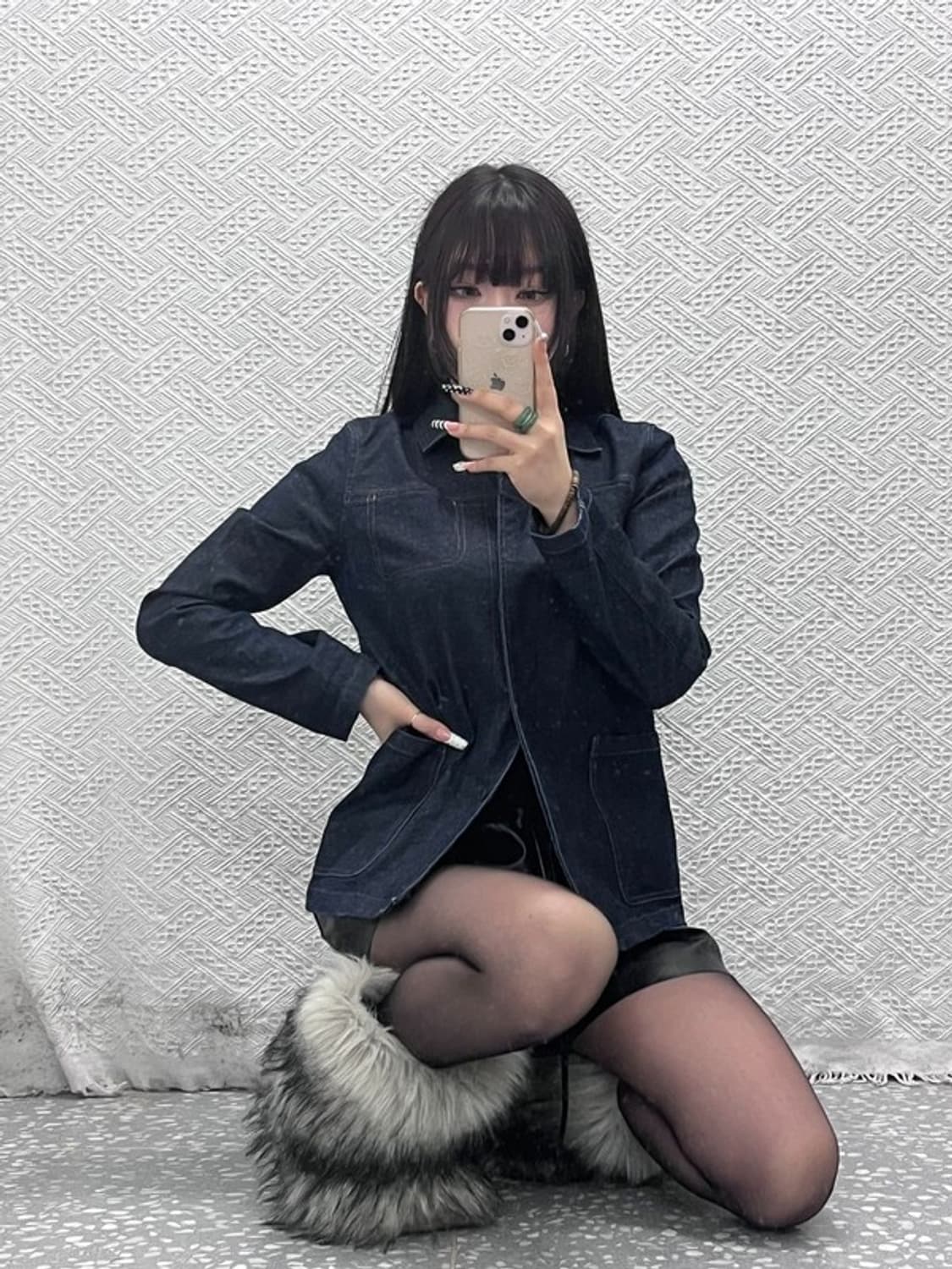 에스피비 빈티지 모던 시크 캐주얼 슬림핏 데님자켓 3 C10360 상품이미지2