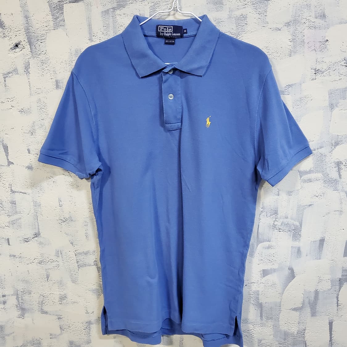 폴로 랄프로렌 블루 카라 반팔티  상품이미지1