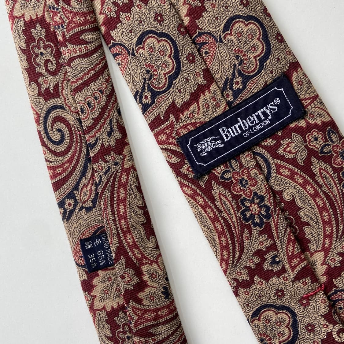 버버리 명품 정품 페이즐리 넥타이 (Burberry) 상품이미지5