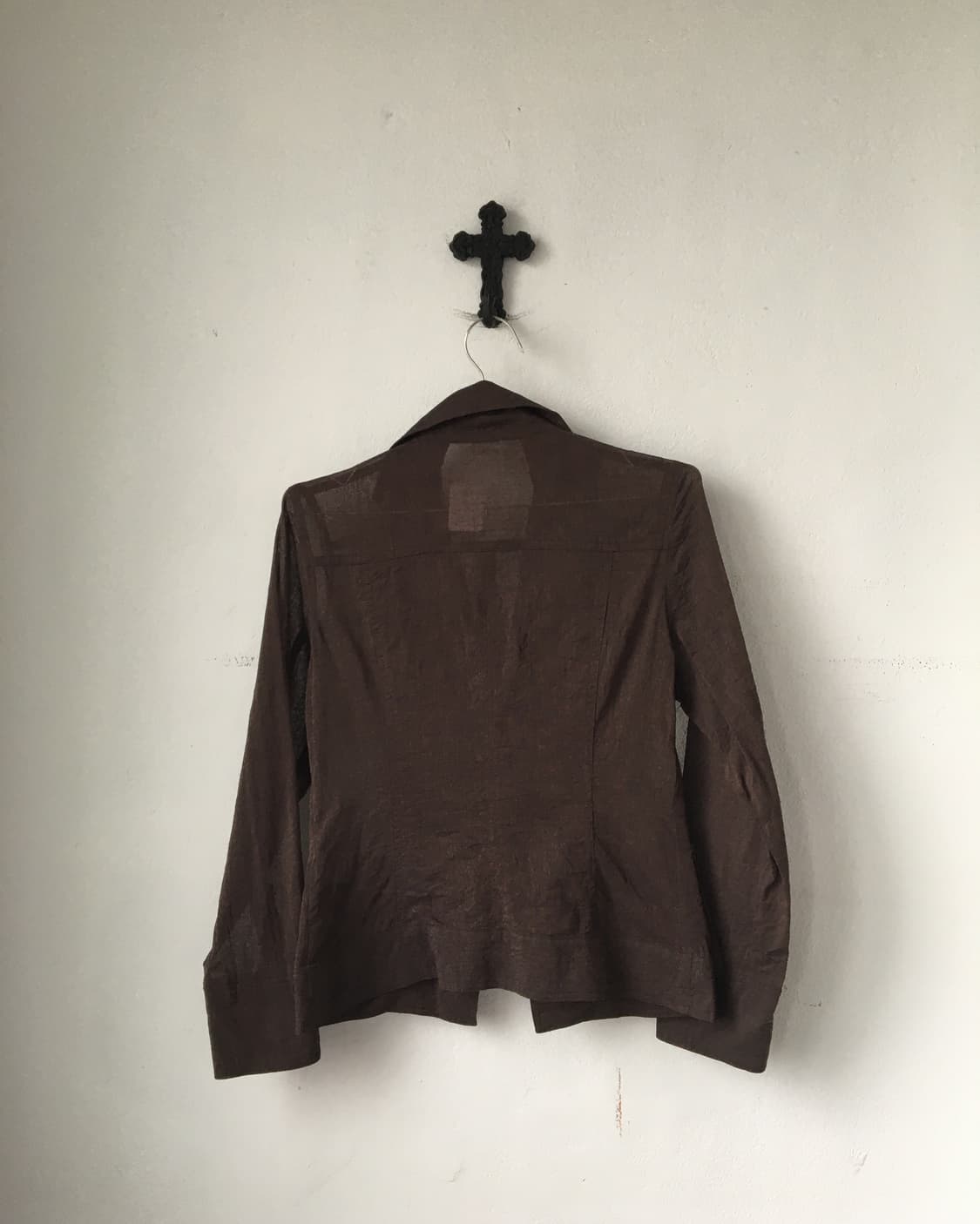Glossy brown jacket 상품이미지3