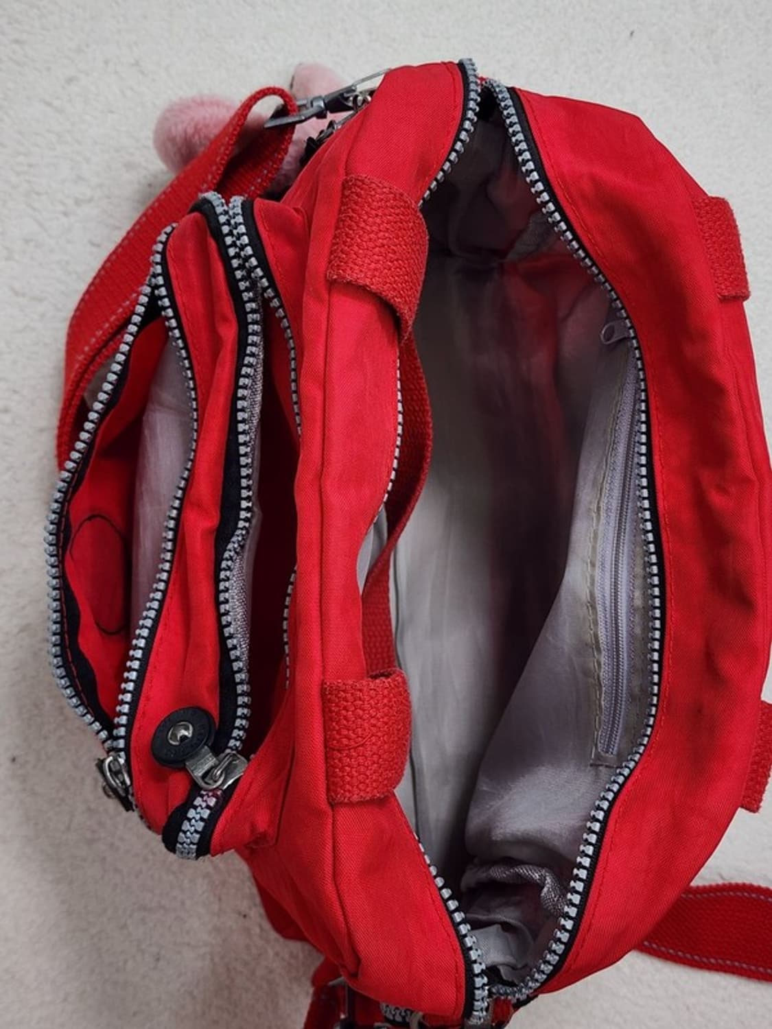 KIPLING 레드 2WAY 백 상품이미지7