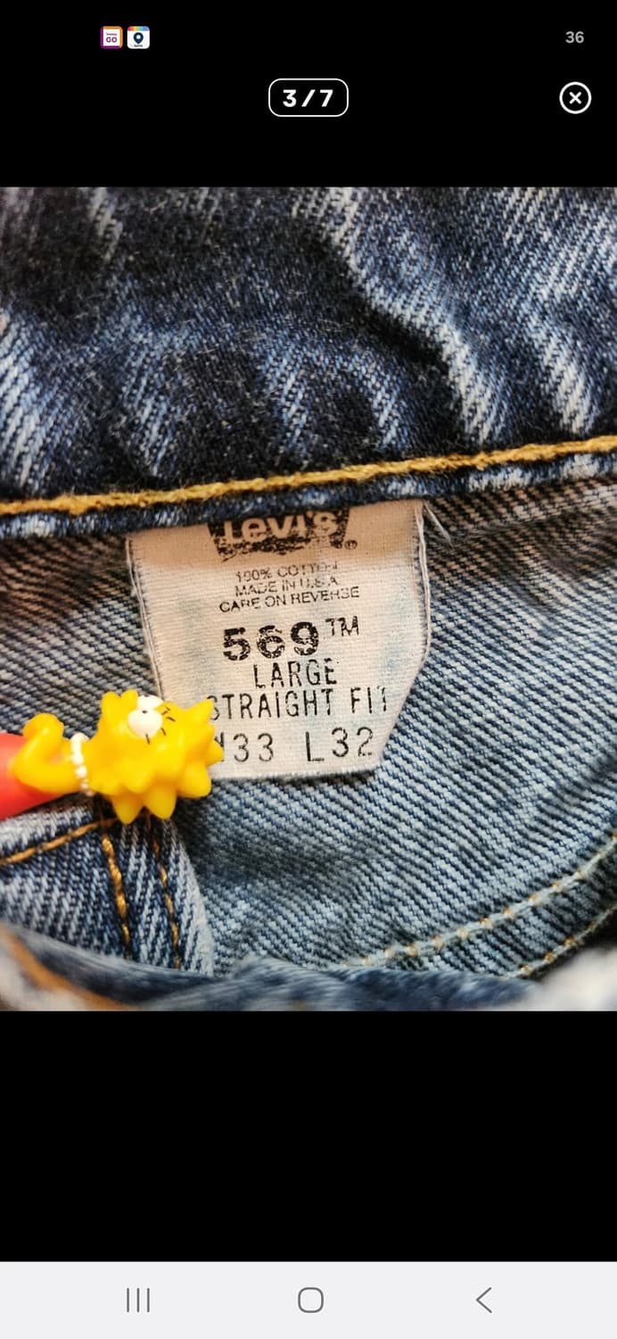 리바이스 569, 중청, 빈티지 상품이미지5