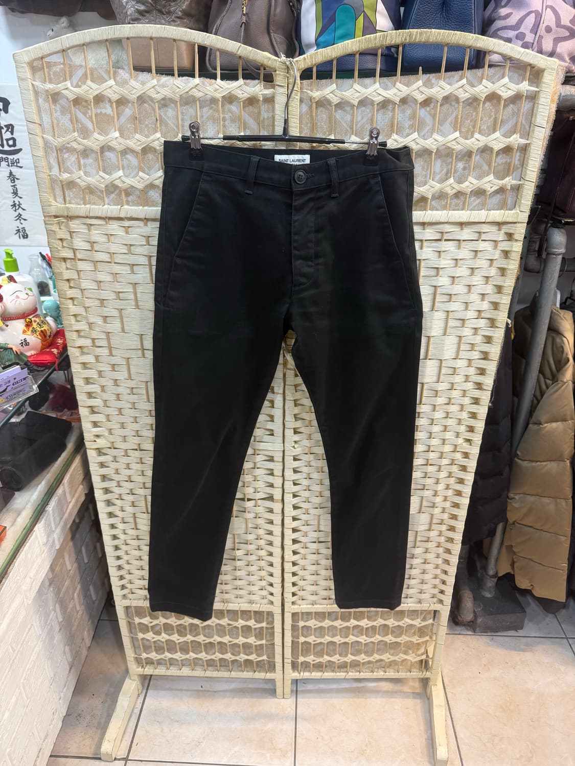 30 정품 생로랑 코튼바지 팝니다 상품이미지1