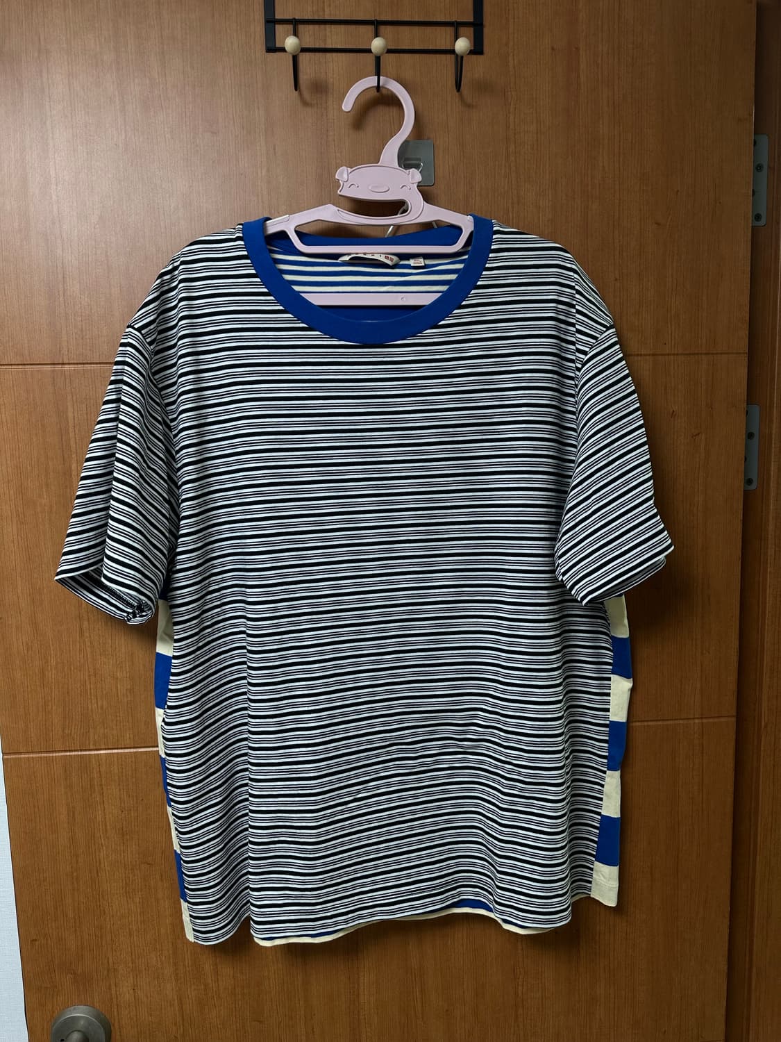 [XXL] 유니클로 마르니 스트라이프 반팔 티셔츠 블루 상품이미지1