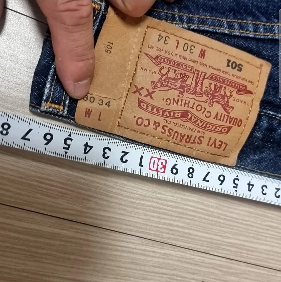 리바이스 501 90s usa 청바지 데님 팬츠(30) 상품이미지9