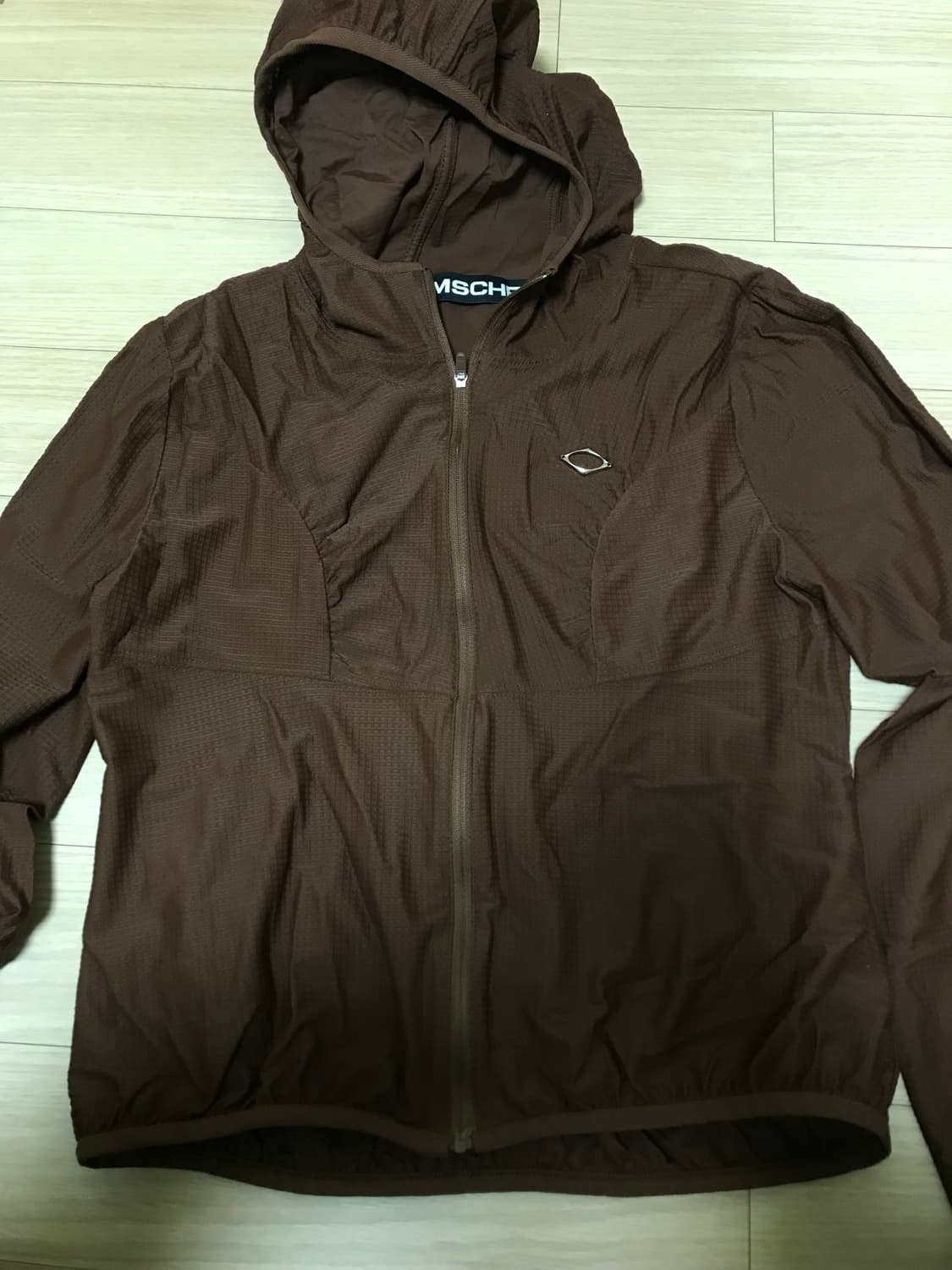 미스치프 와플집업 브라운 M 상품이미지2