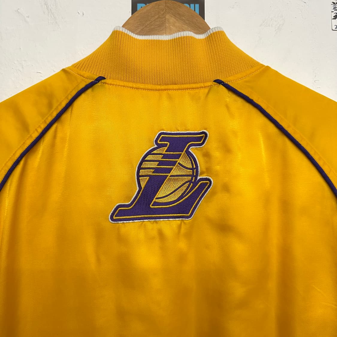 90‘s 나이키 LA레이커스 바시티 자켓 상품이미지8