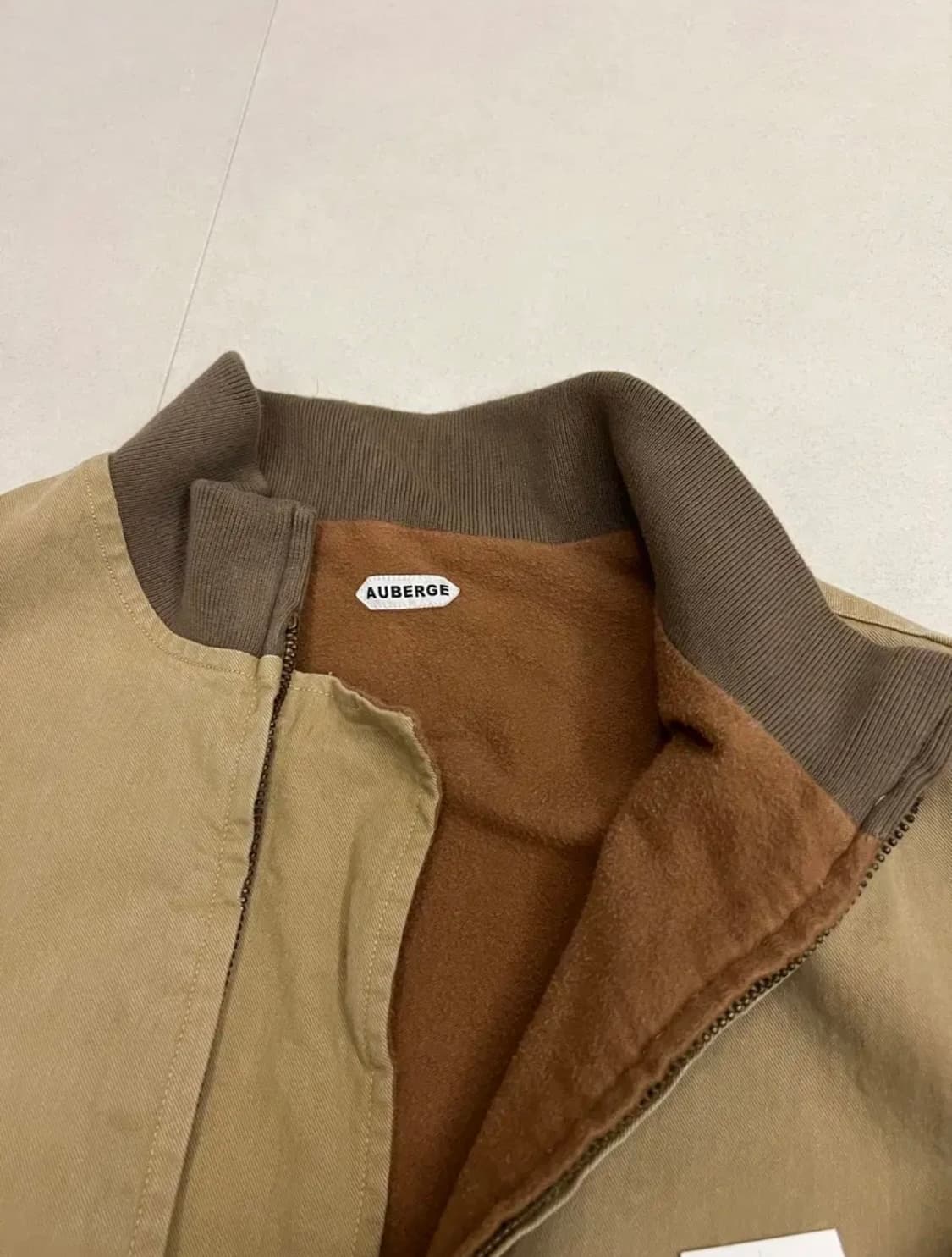 오베르쥬 어드레서 별주 탱커 자켓 44사이즈 상품이미지4