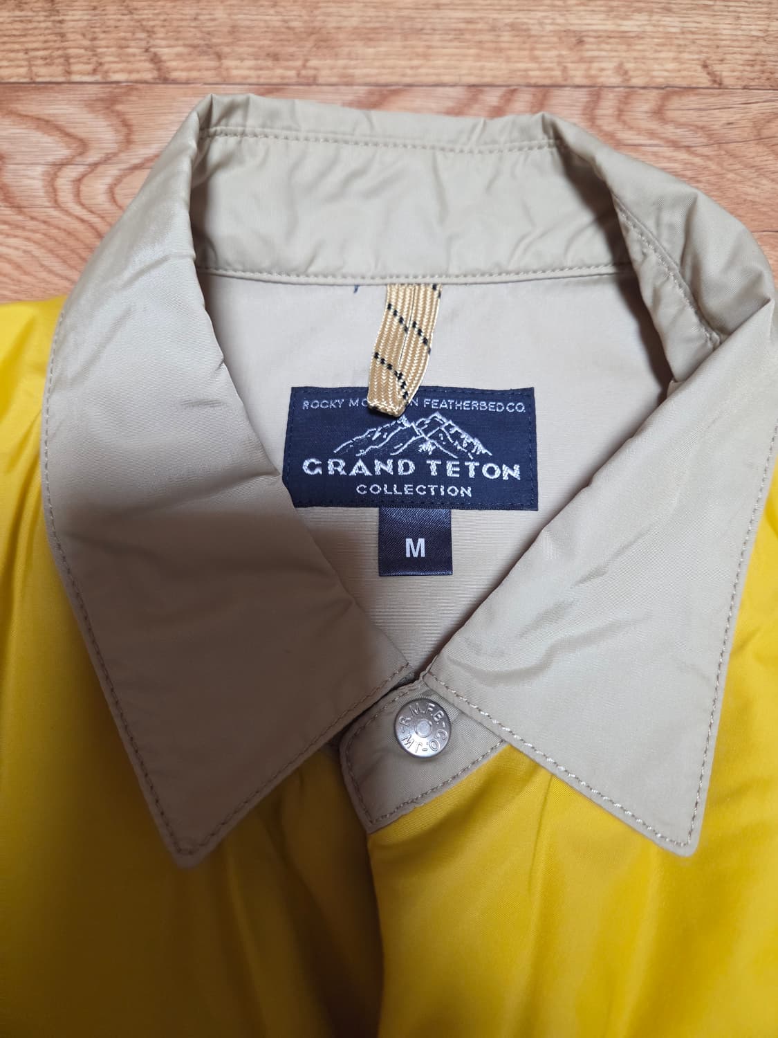 로키마운틴페더베드 윈드셔츠 코치자켓 M 상품이미지3