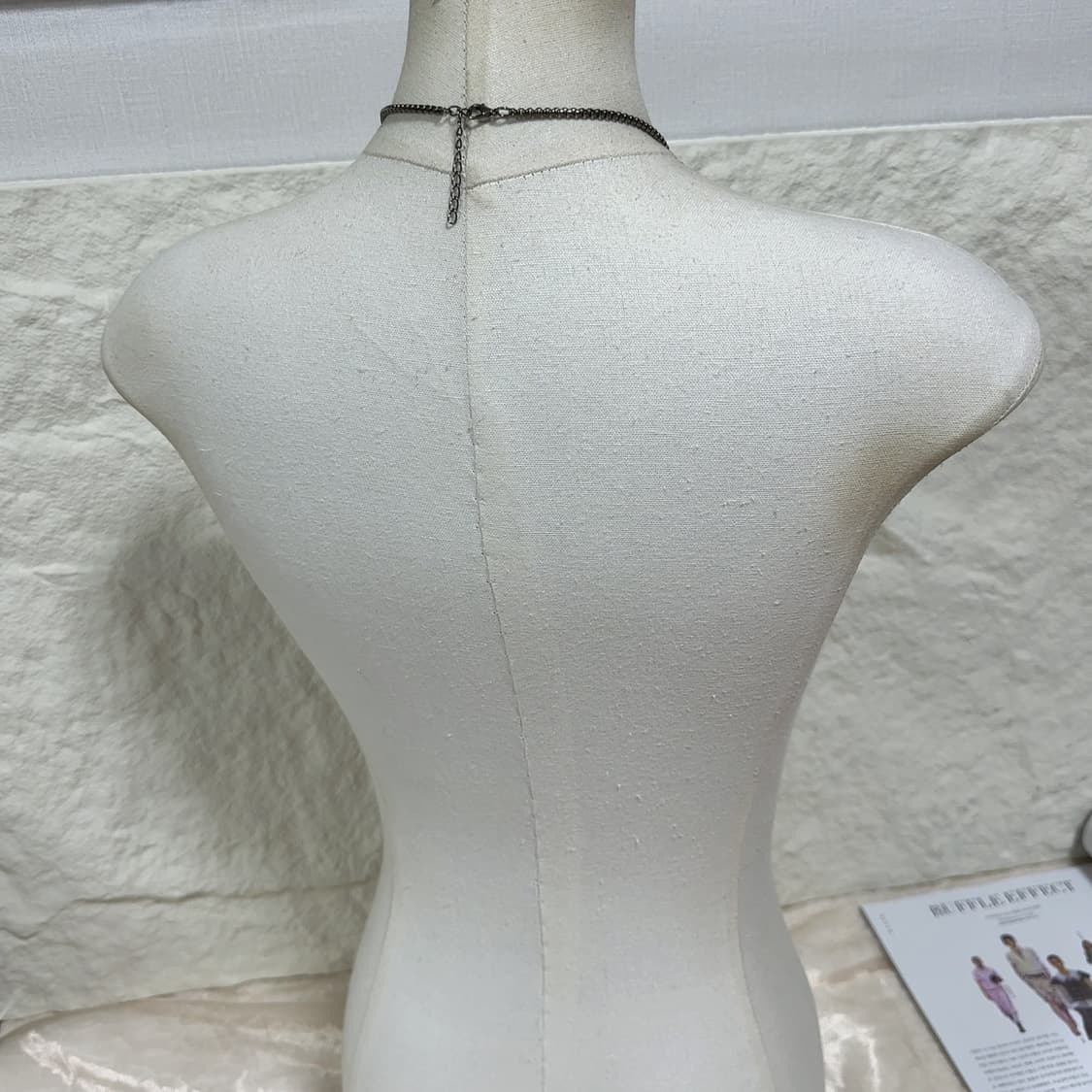 빈티지 고딕 에스닉 메탈 아크릴 비즈 목걸이 상품이미지4
